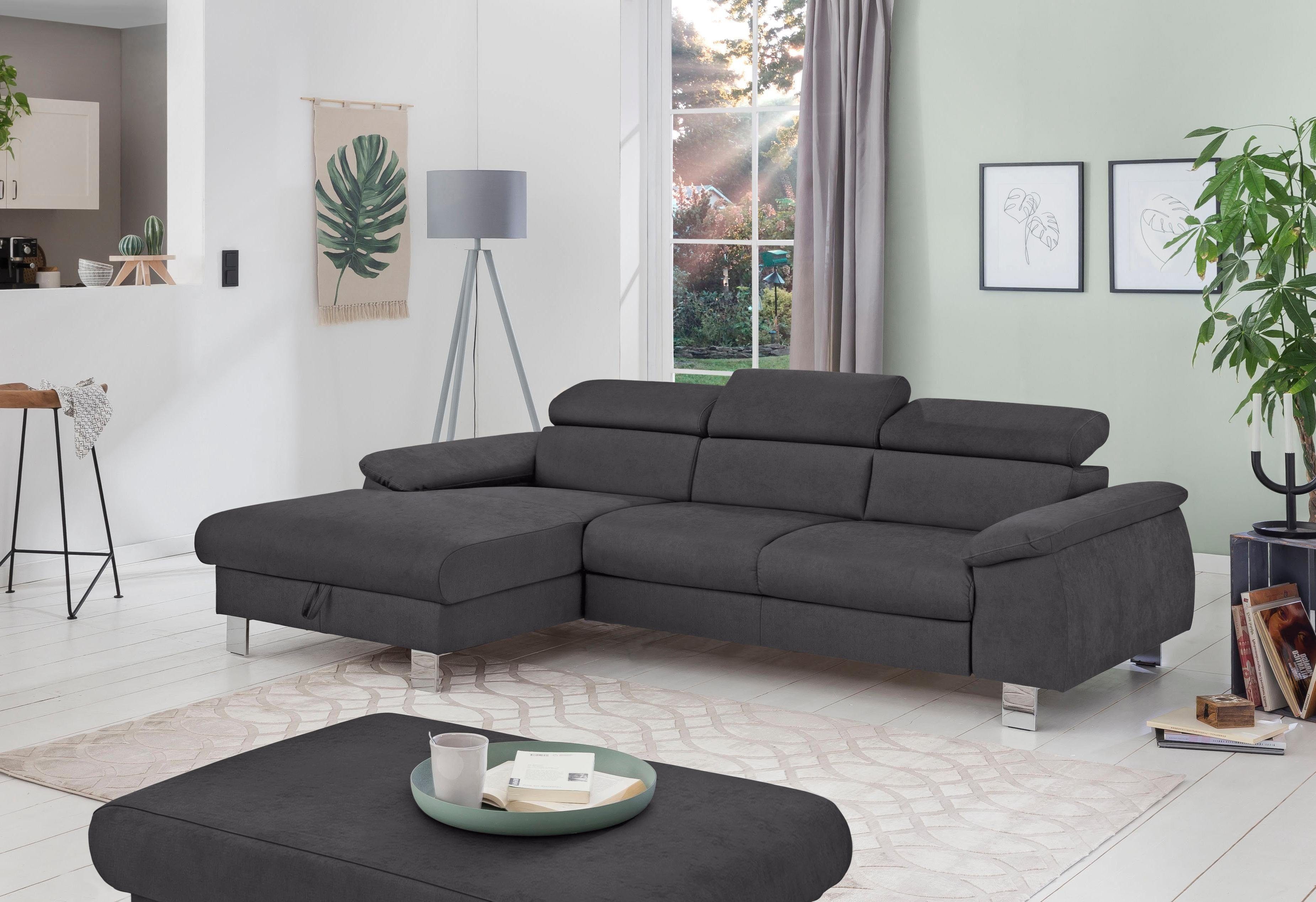 COTTA Polstergarnitur Komaris L-Form, (Set), Set günstig online kaufen