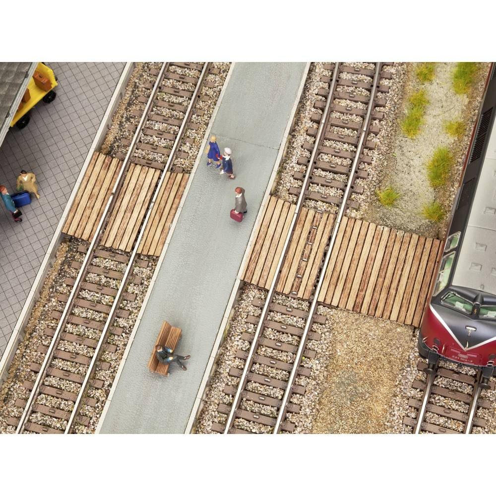 NOCH Modelleisenbahn-Set N Laser-Cut minis Gleisübergang 14622