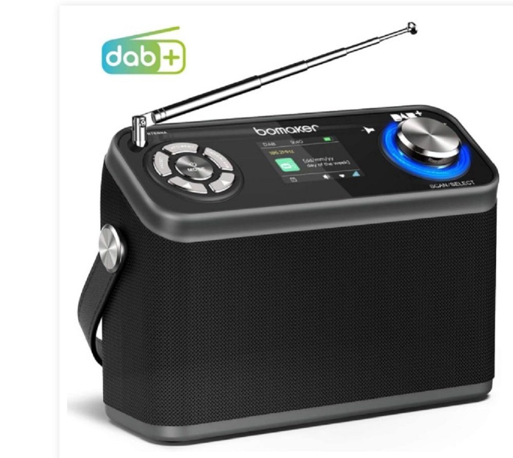100% »DAB/DAB+/FM Radio, bomaker tragbares Digitalradio mit Farb-Bildschirm  und Bluetooth« Digitalradio (DAB)« Digitalradio (DAB) online kaufen | OTTO