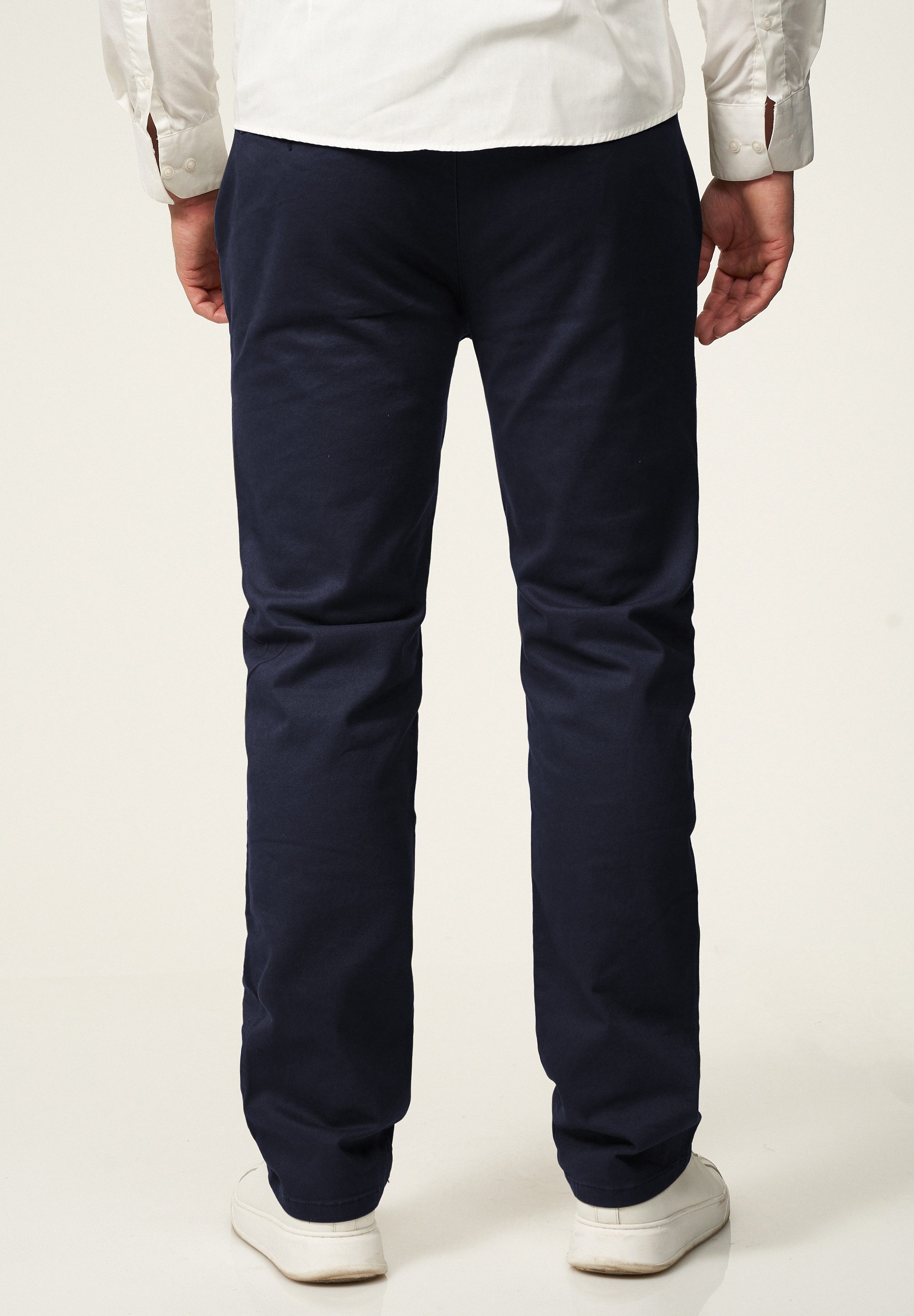 DAILY COTTON Chinohose DCDAVIE Herren Chino Hose Elastische Jeans Stoffhose Straight-Fit Casual – Bild 5 von 5
