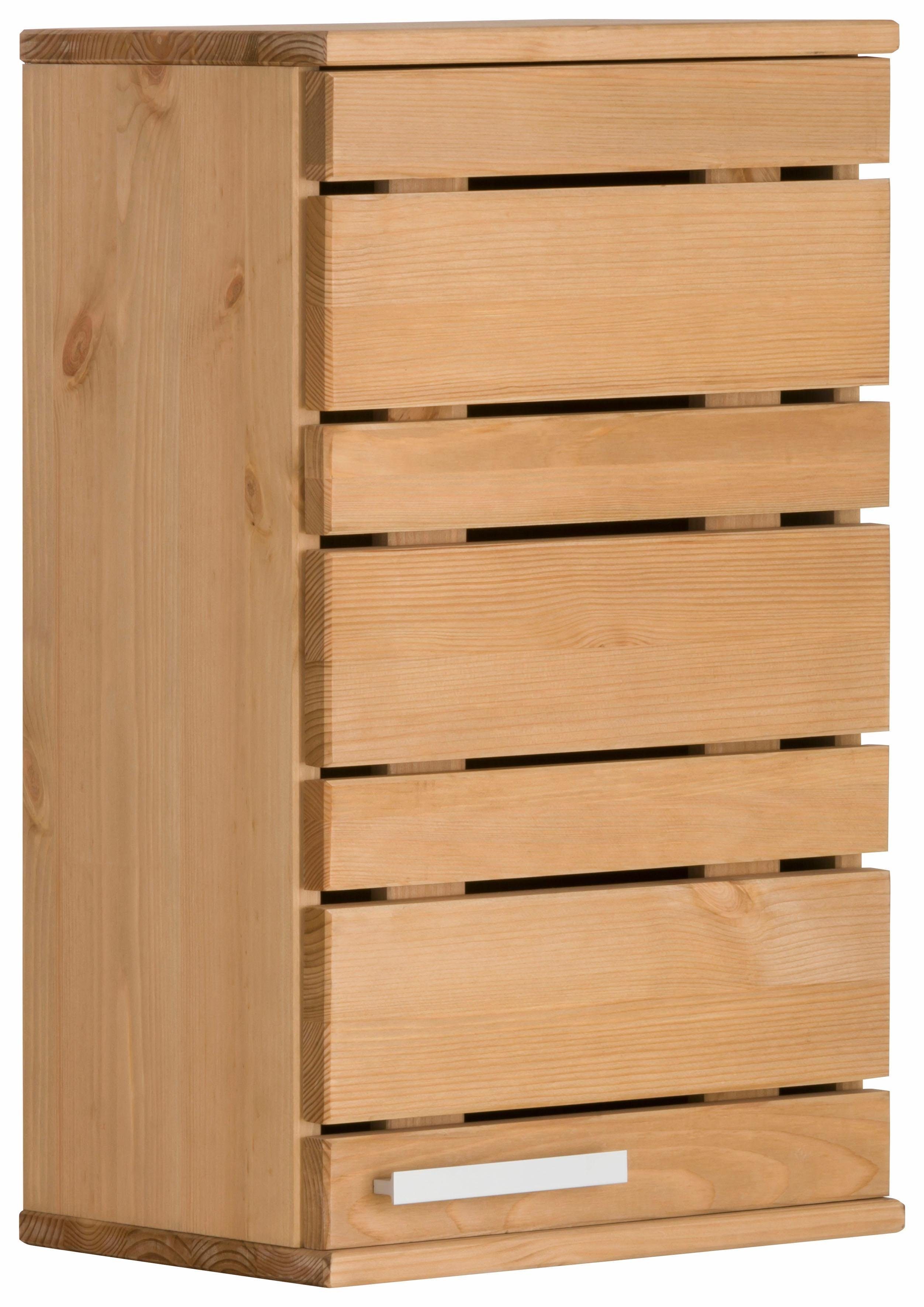 Home affaire Hängeschrank JOSIE Breite 30 cm, aus Massivholz, verstellbarer Einlegeboden, Metallgriff