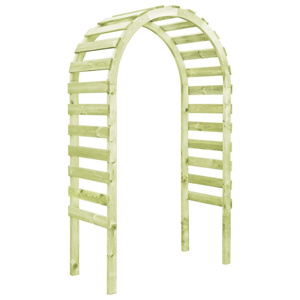 vidaXL Pergola Gartenpergola 130×60×230 cm Kiefernholz Imprägniert, BxTxH: 60x60x230 cm, (1-tlg)