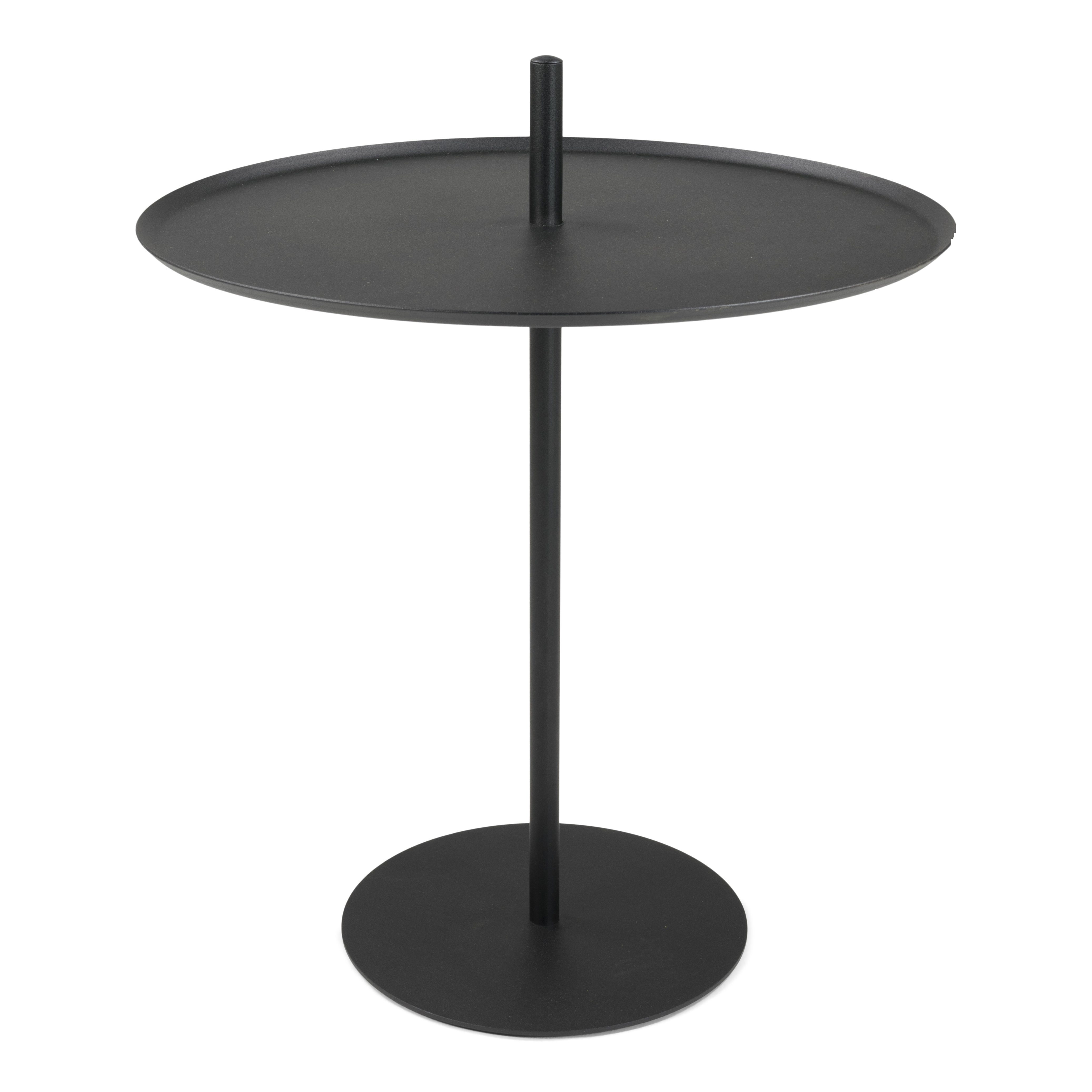 Torna Design Furniture Beistelltisch Torna Beistelltisch LIMA 45/55 - Schwarz 45x54x45cm