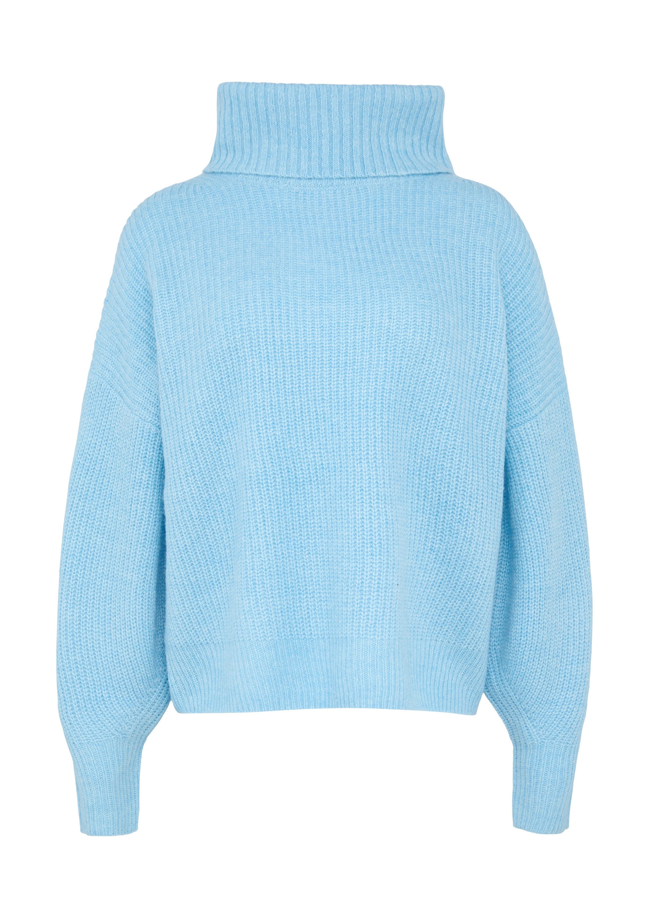 s.Oliver Longpullover Strickpullover Oversized Pullover mit Rollkragen