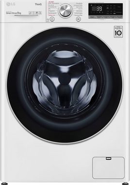 LG Waschmaschine Serie 7 F4WV709P1E, 9 kg, 1400 U/min, TurboWash® - Waschen in nur 39 Minuten