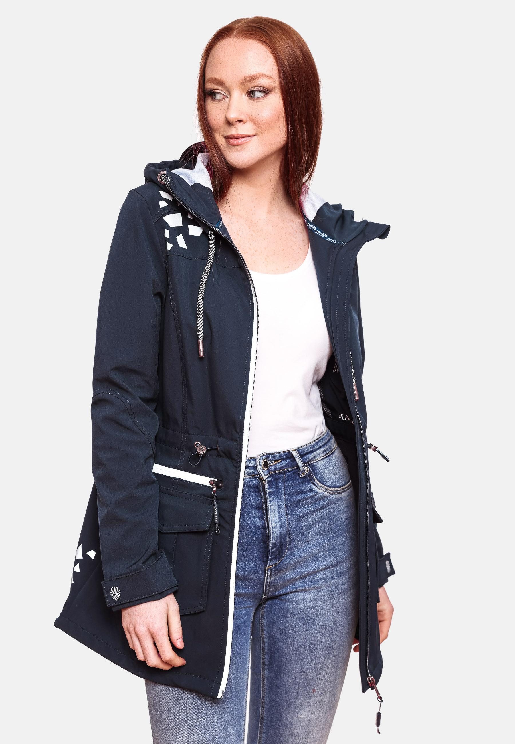 Marikoo Softshelljacke aus wasserabweisendem Obermaterial günstig online kaufen