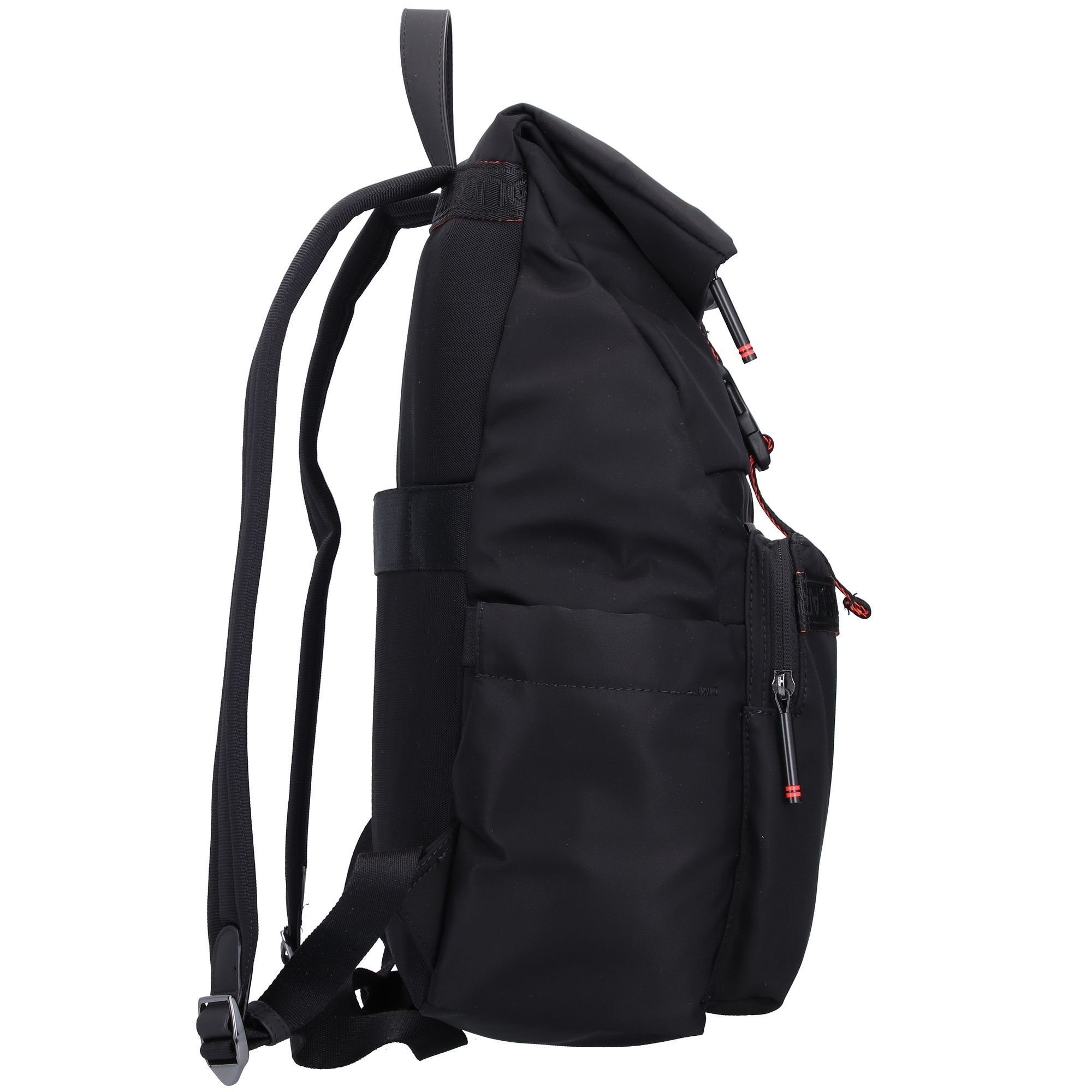 Black Warrior, Laptoprucksack Nylon Duck Mandarina