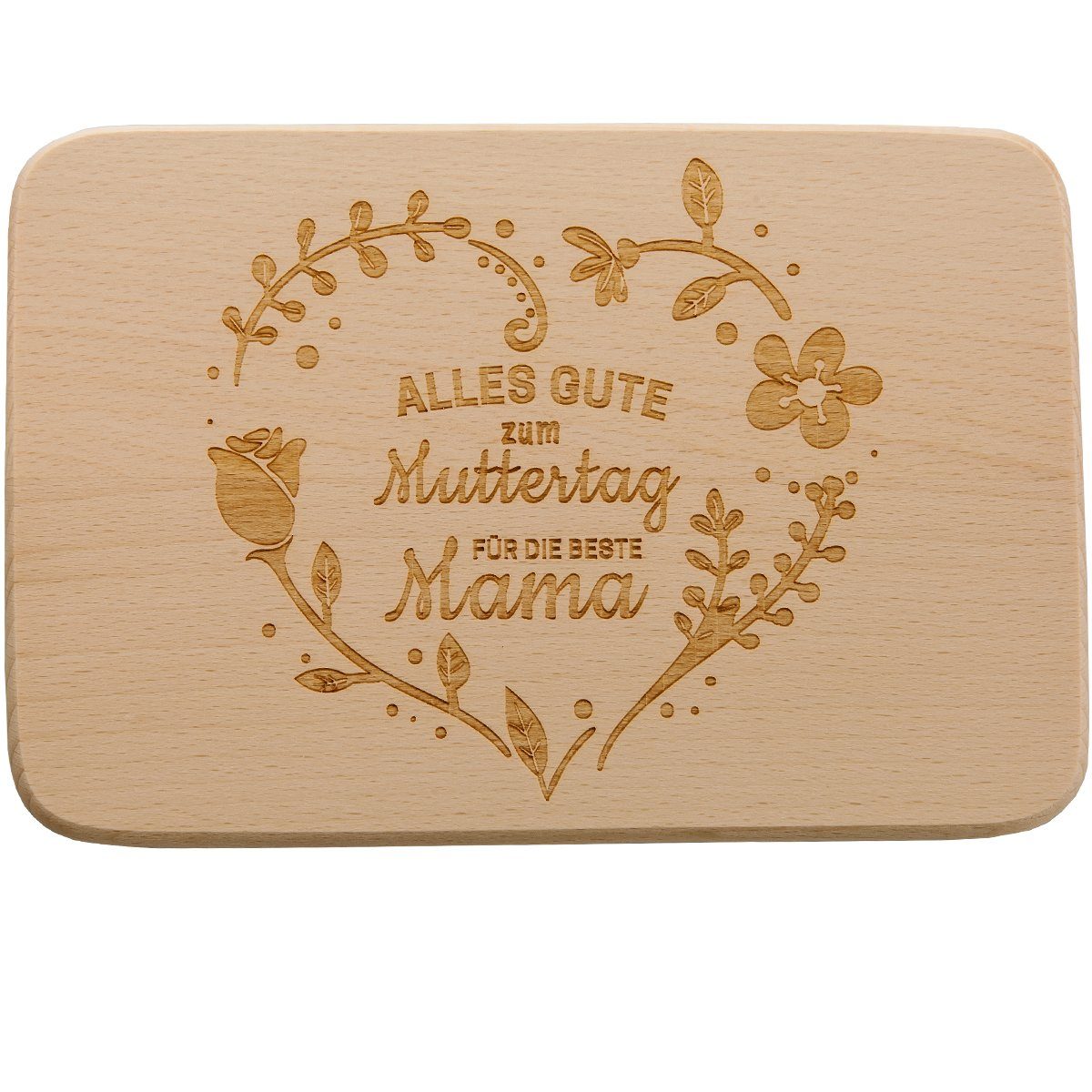 Spruchreif® Frühstücksbrett Spruchreif · Frühstücksbrettchen mit Gravur · Geschenke für Eltern