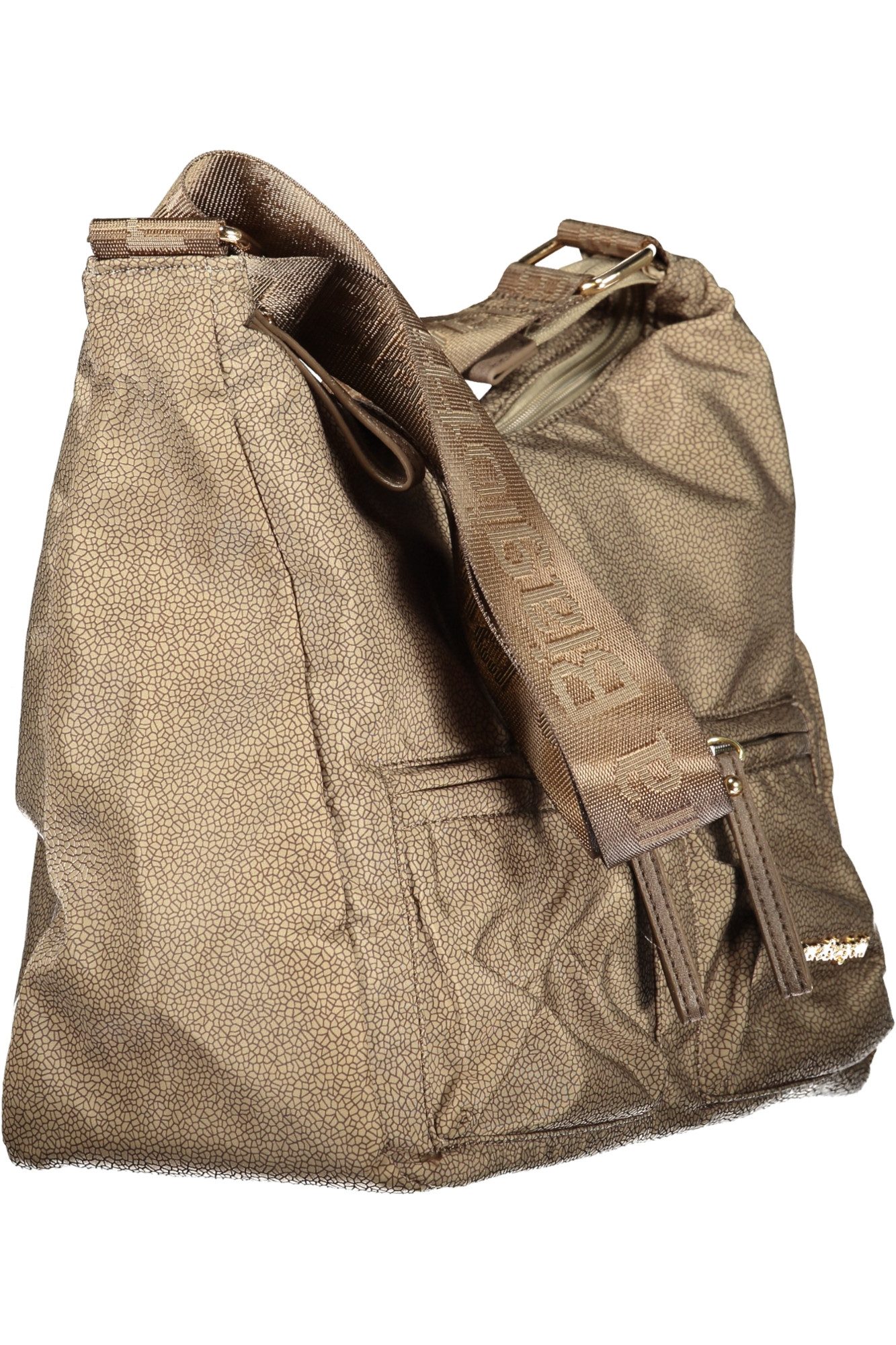 Laura Biagiotti Umhängetasche, Edle Damenbeige Tasche mit praktischem Schultergurt und Innenfächern