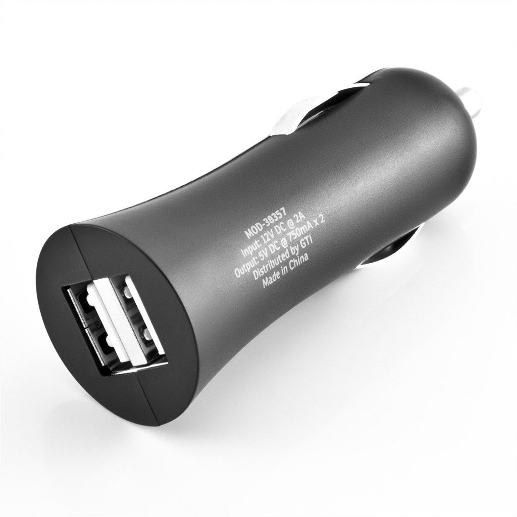 2.1 A Dual USB Auto Ladegerät in schwarz KFZ Adapter