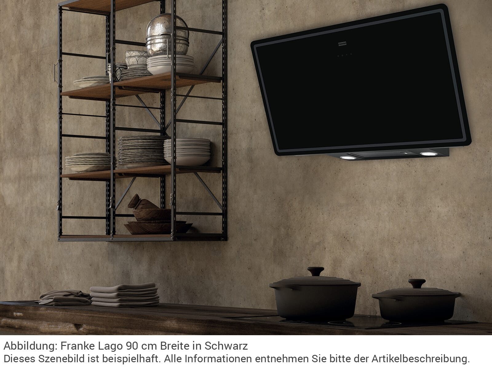 FRANKE Kopffreihaube, 60 cm