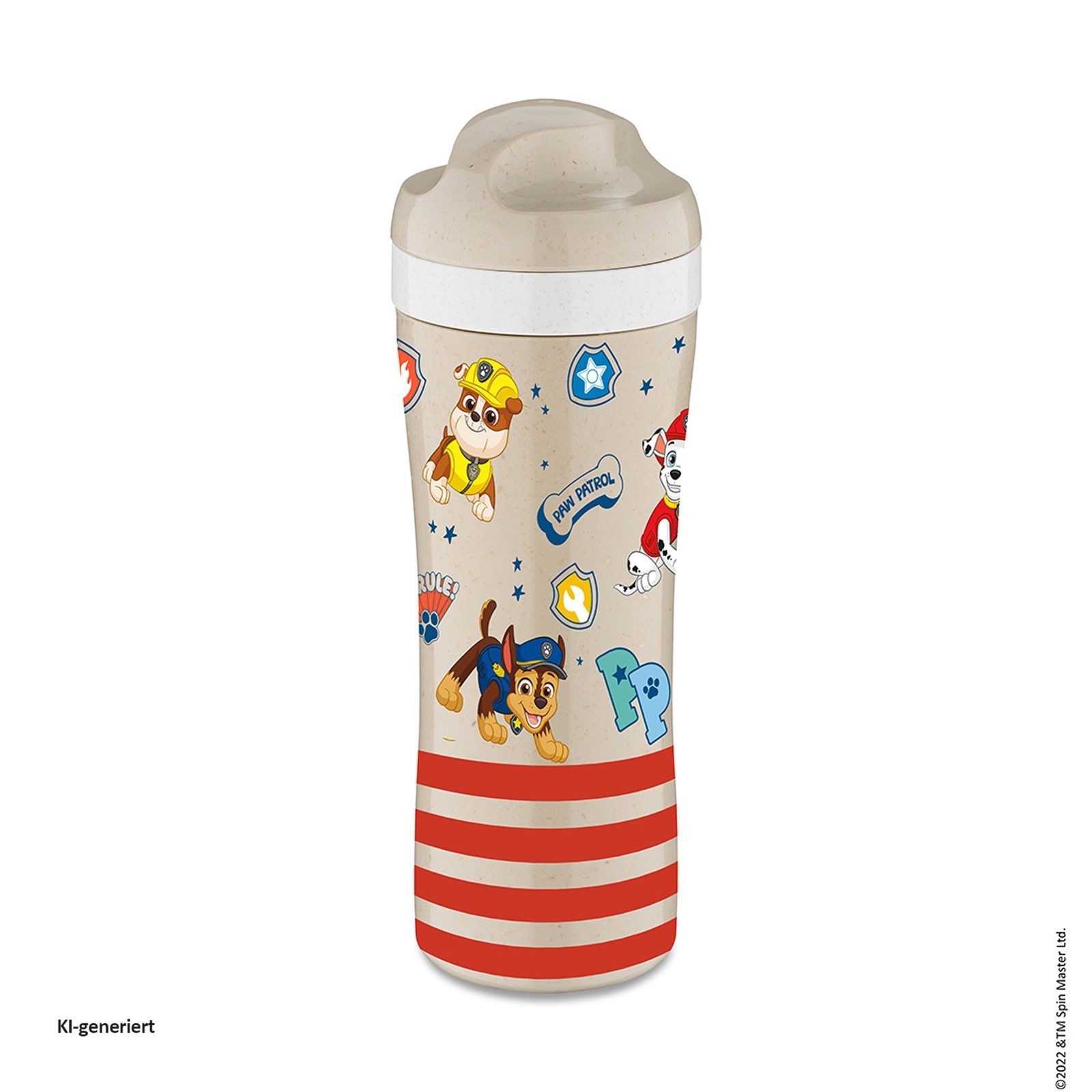 KOZIOL Trinkflasche Trinkflasche 425ml OASE PAW PATROL, aus Kunststoff ideal für unterwegs