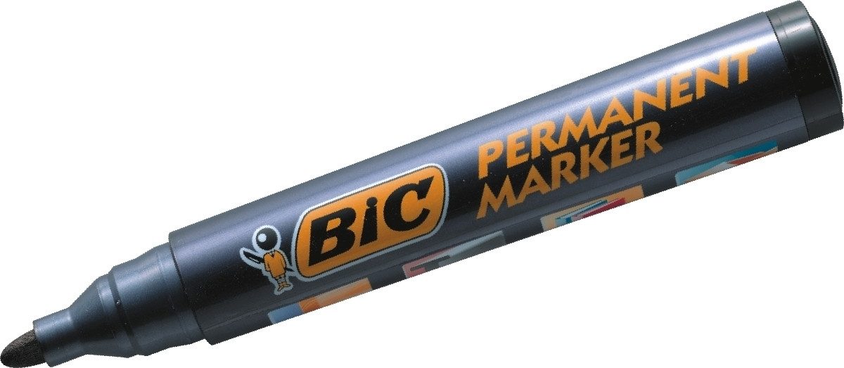 BIC Permanentmarker Permanentmarker Marking 2000 Rundspitze 1,7mm schwarz (10 Stück)