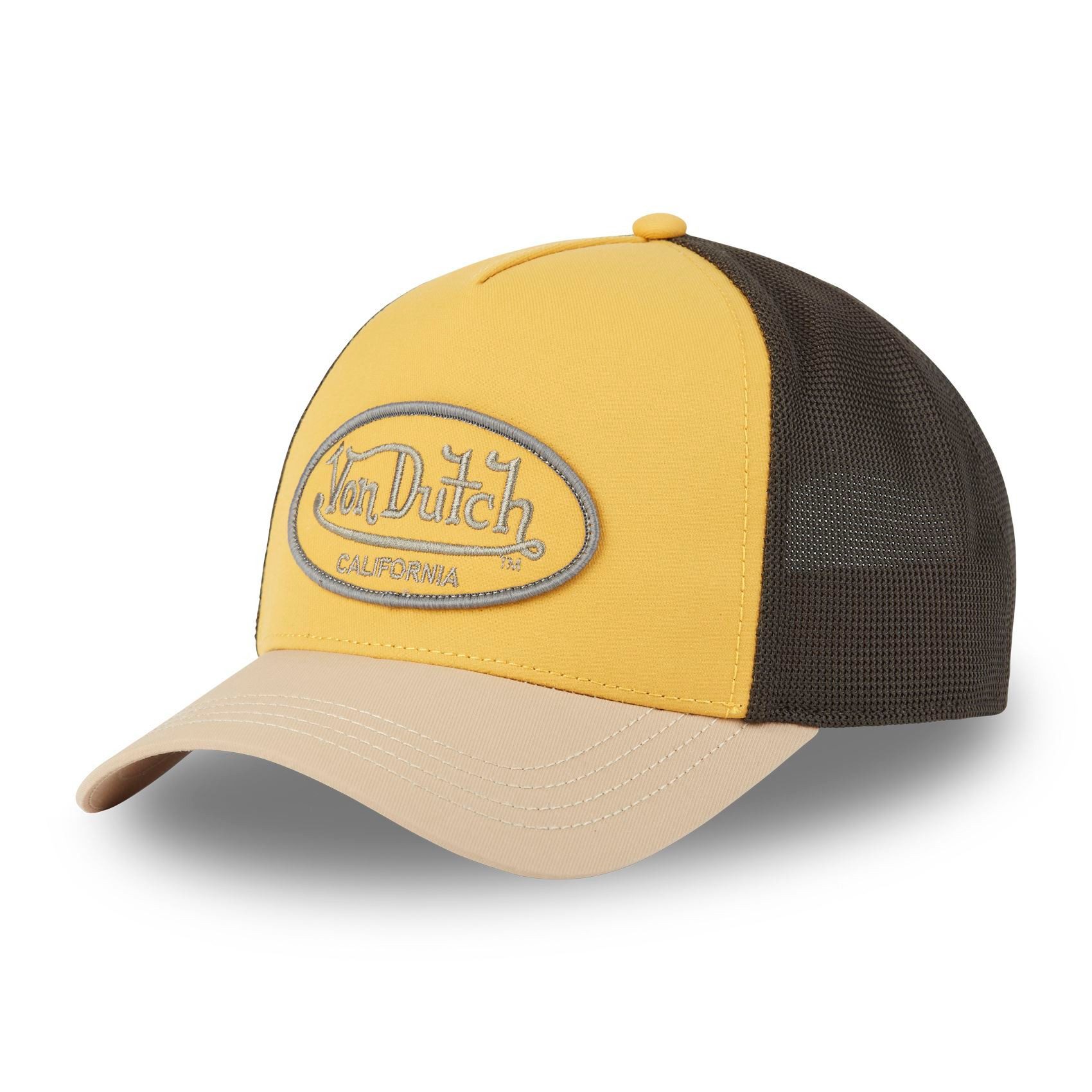 Von Dutch Trucker Cap Von Dutch Originals Trucker Cap - 3-COLOR Poly Baseball Mesh (Basecap, Basecap, Meshcap, Trucker Kappe)