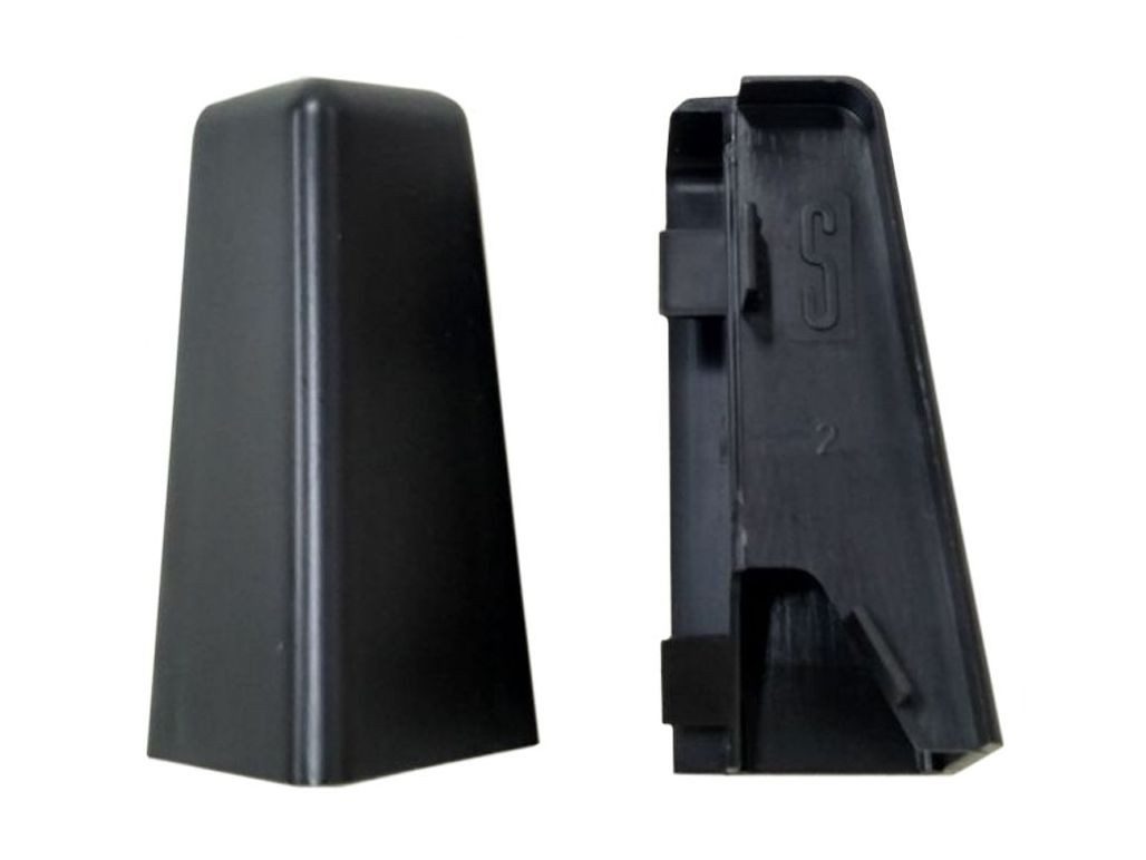 Equipped Eckprofil Equipped 1214 Außenecke Schwarz günstig online kaufen