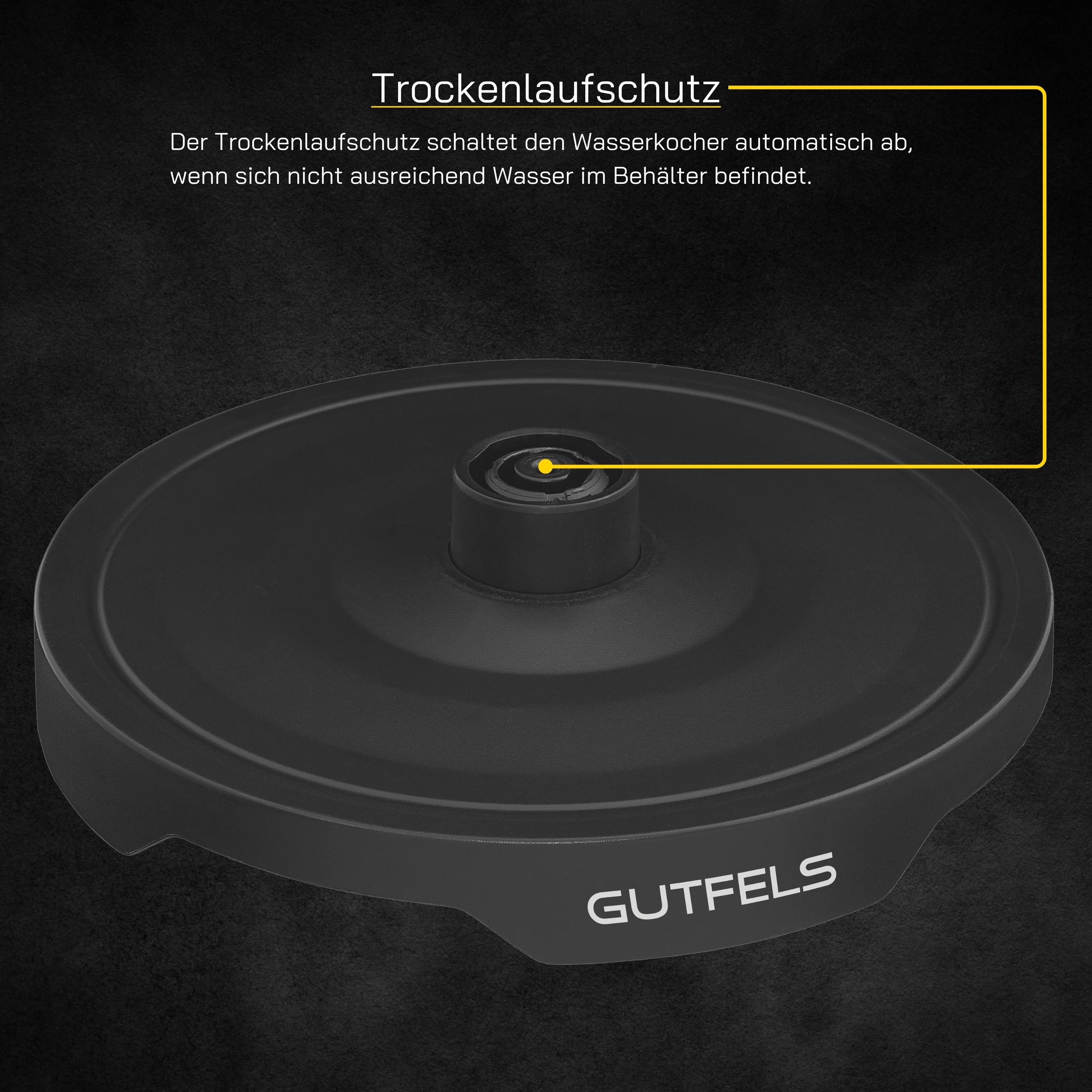 Gutfels Wasserkocher WATER 3010 G, 1,7 l, 2200 W, 1,7 L, 2200 Watt, Graffitti-Style – Bild 4 von 5