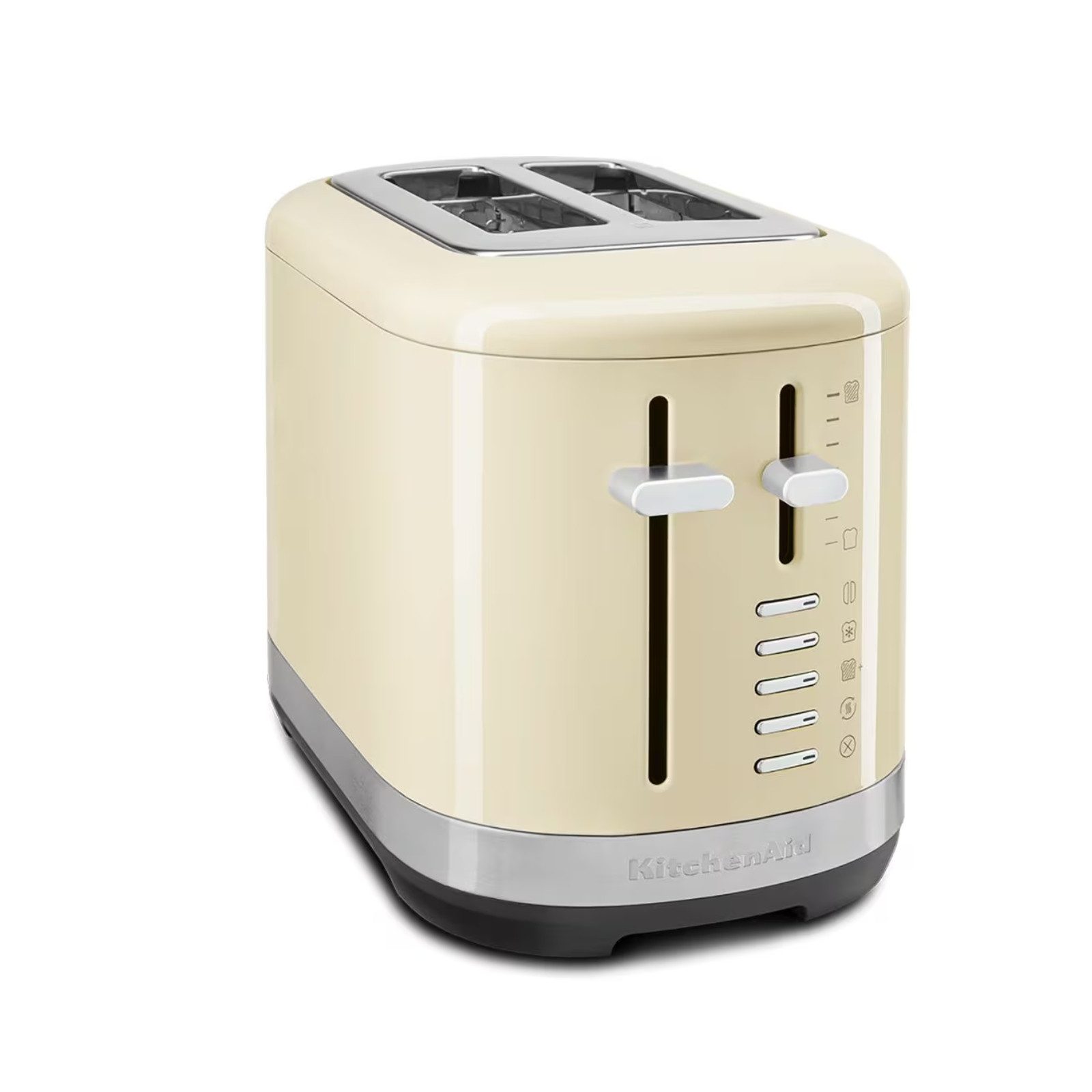 KitchenAid Toaster 5KMT2109EAC 2-Scheiben-Toaster, Kompakter 2-Scheiben-Toaster mit Almond Cream Geschmack