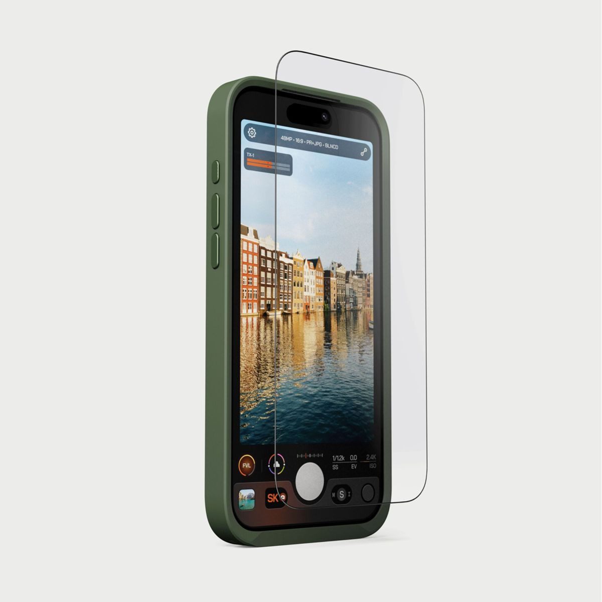 MOMENT Smartphone-Hülle Anti-Reflective Glass Screen Prot. iP 17 Pro Max