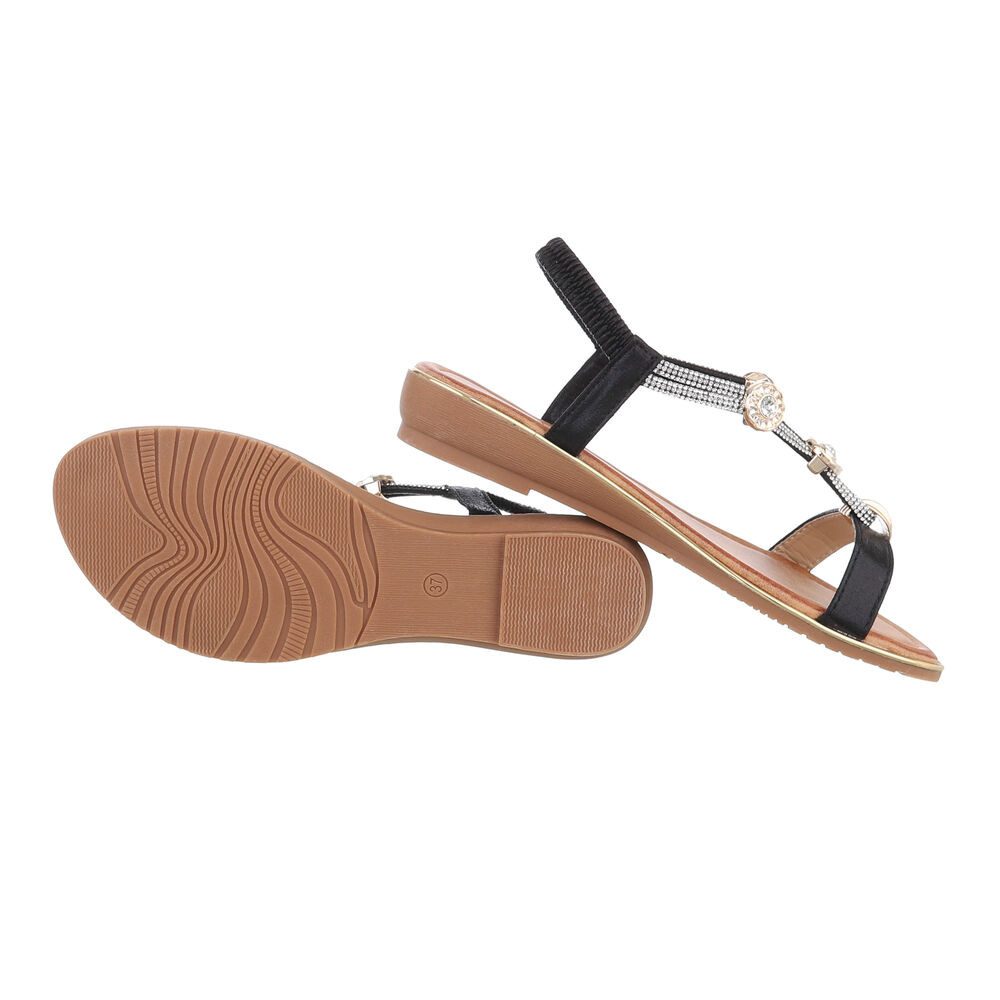 Ital-Design Damen Freizeit Riemchensandalette (86016764) Keilabsatz/Wedge günstig online kaufen