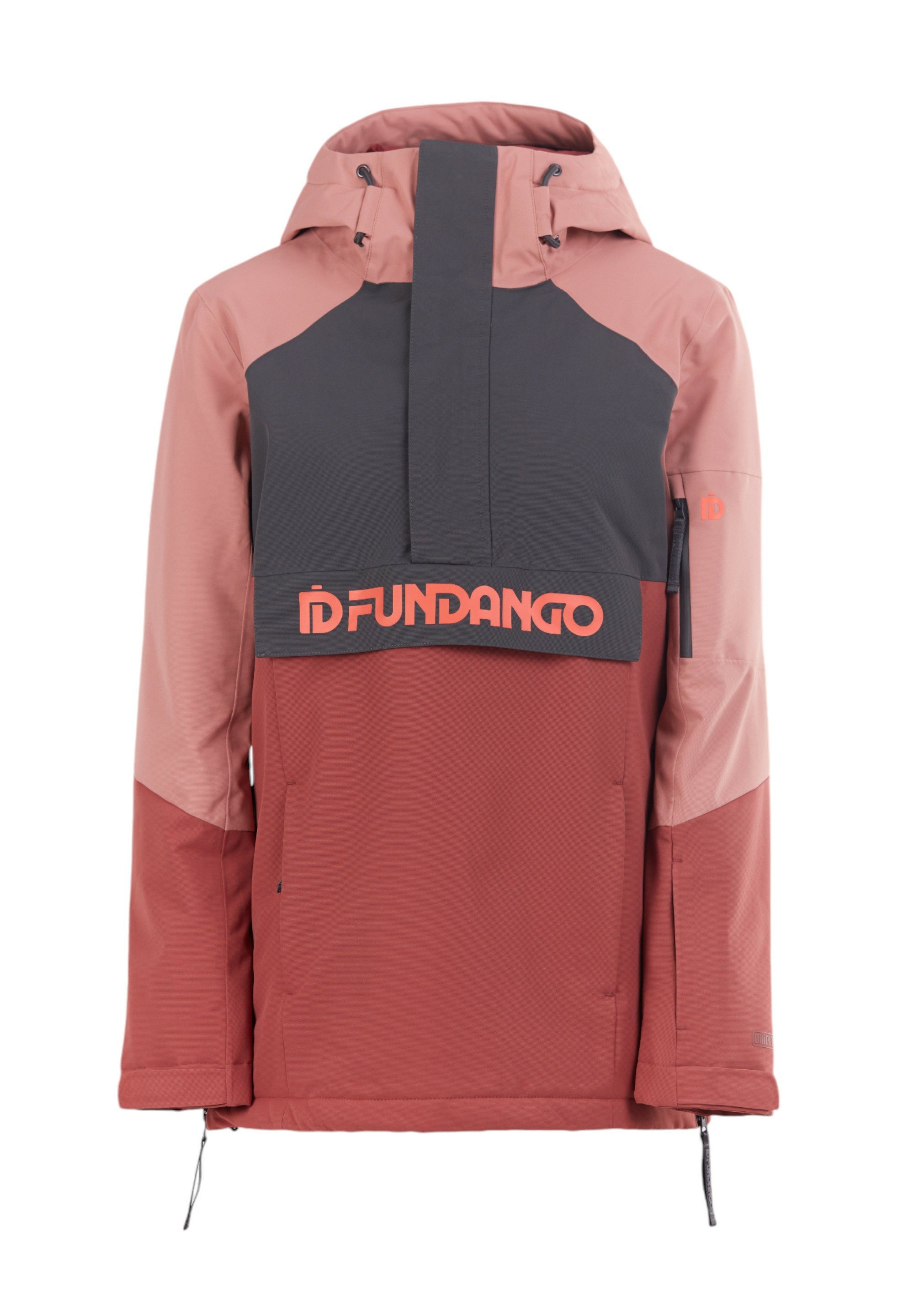 Fundango Winterjacke Birch ECO Logo Anorak technische Schlupfjacke für Ski günstig online kaufen