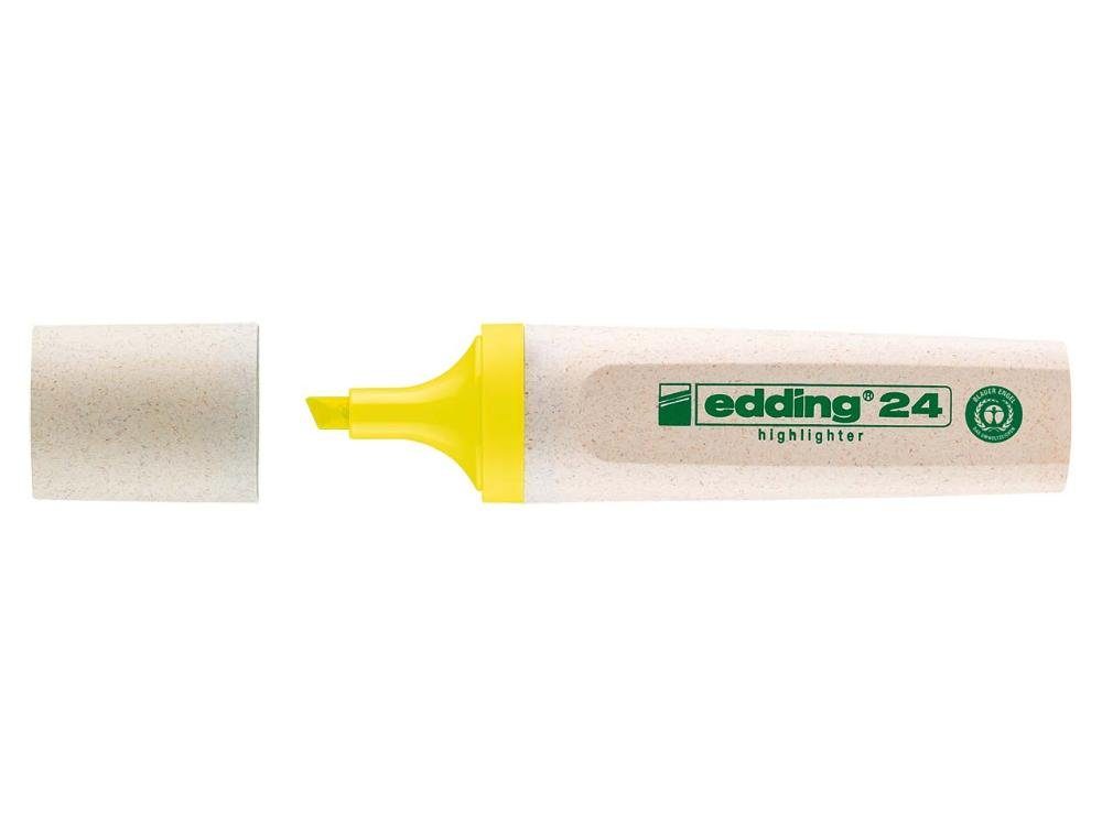 Marker edding 'Highlighter Textmarker gelb 24' edding
