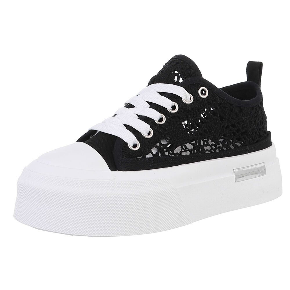 Ital-Design Damen Low-Top Freizeit Sneaker (88828276) Flach Sneakers Low in günstig online kaufen
