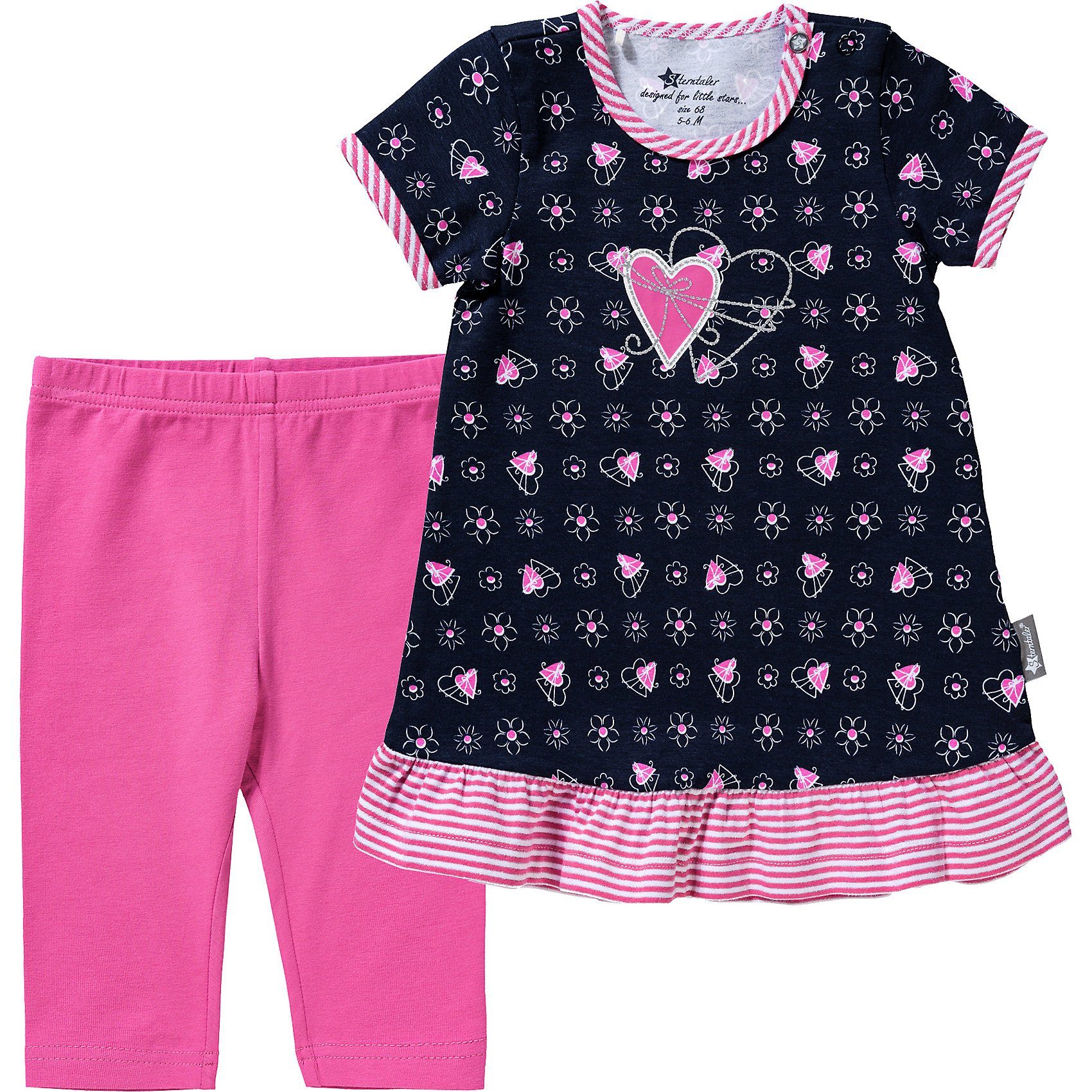 Sterntaler Baby Girls Leggins Dp Sterne//Ringel Leggings