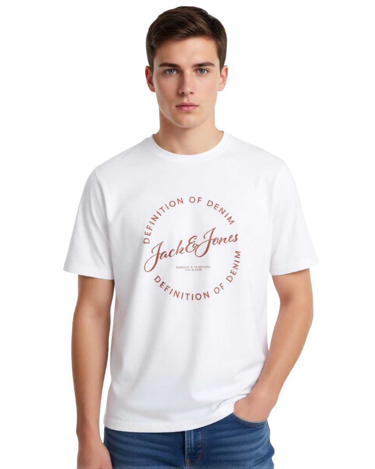 Jack & Jones Print-Shirt (Spar-Set, 3er-Pack) mit Logodruck, aus Baumwolle günstig online kaufen
