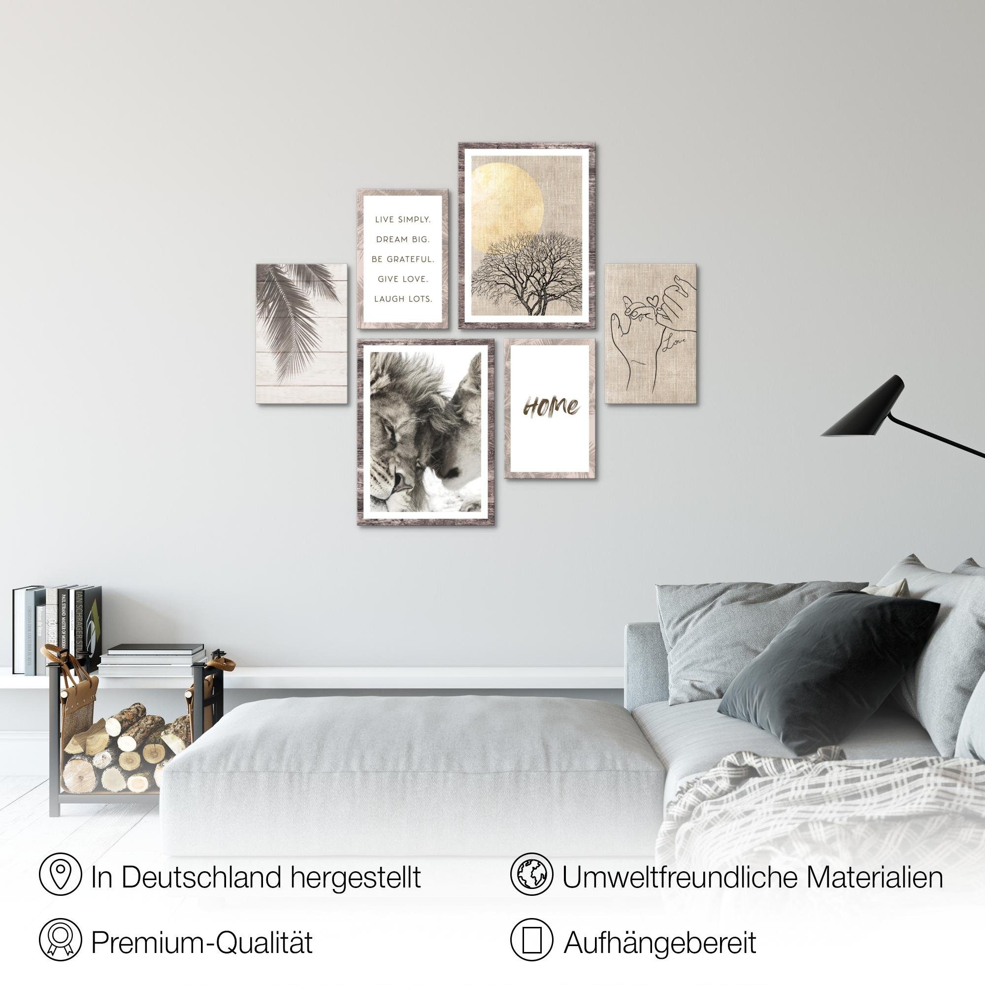 Novart Wandbild Wandbilder Küche Kaffee Gewürze günstig online kaufen