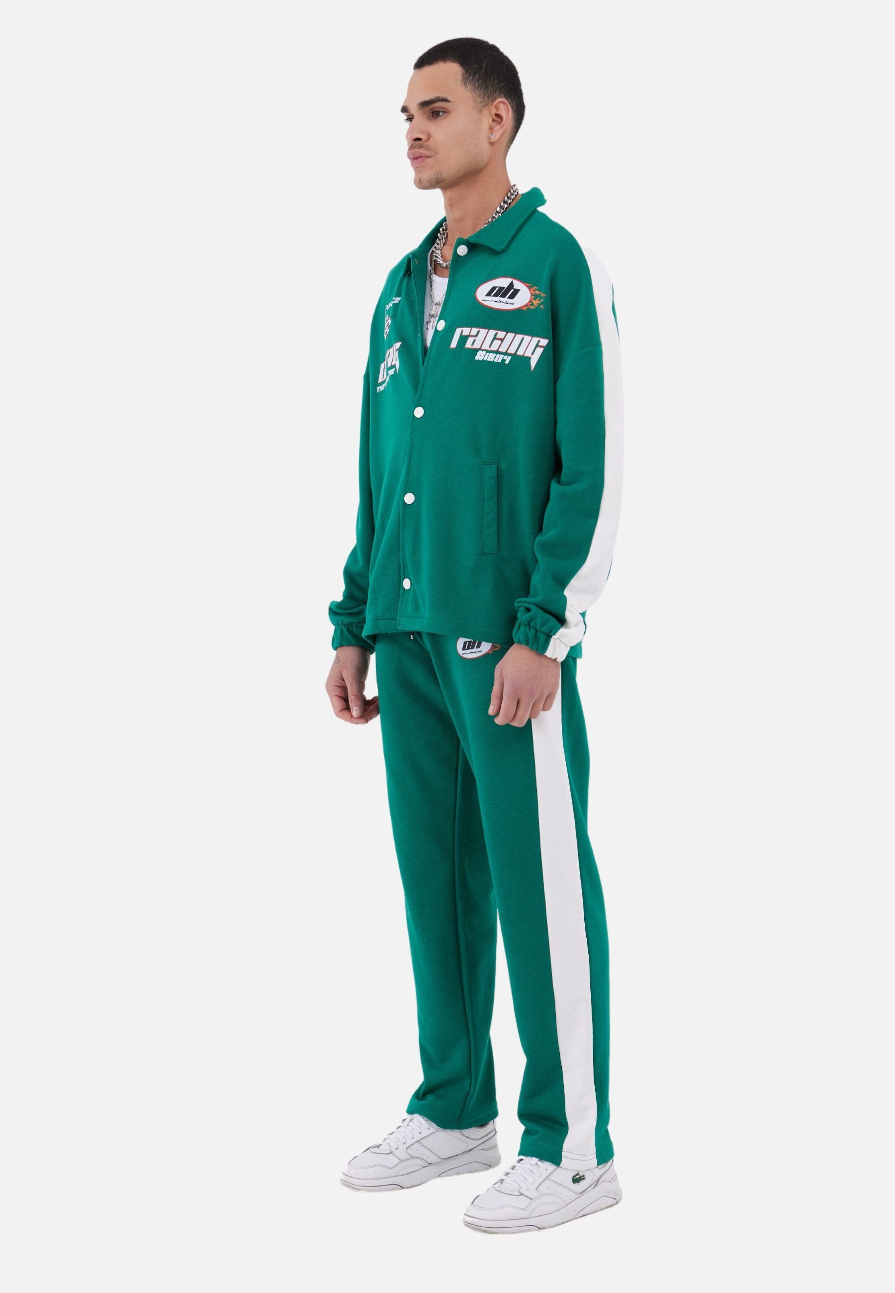 OSSY HOMER Trainingsanzug Set Drag Racing Freizeit Unisex Oversize