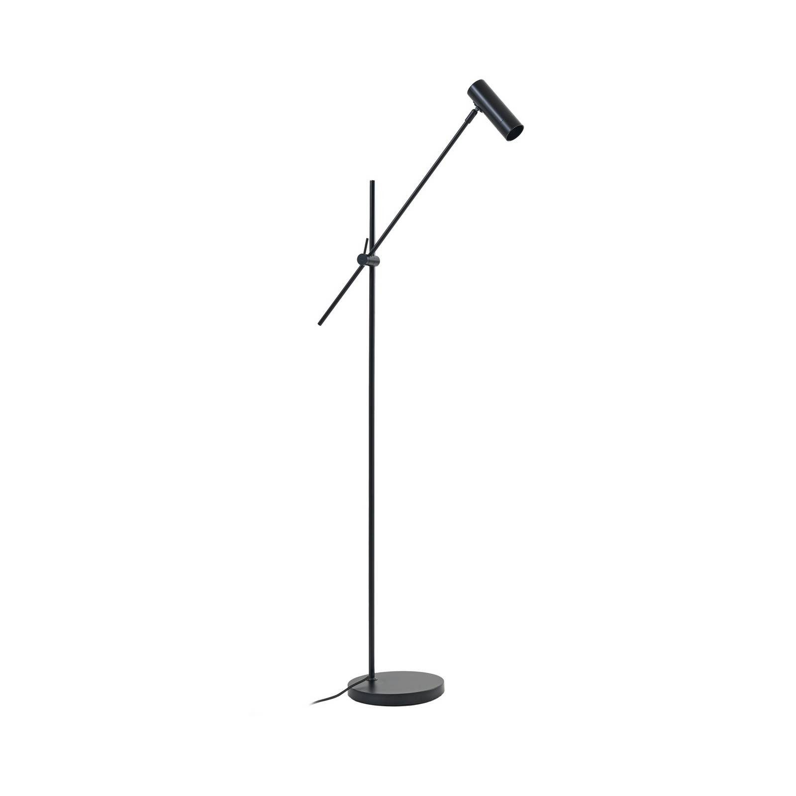 Lindby Stehlampe Vilo, Metall, Schwarz IP20, 1 x 10 W LED