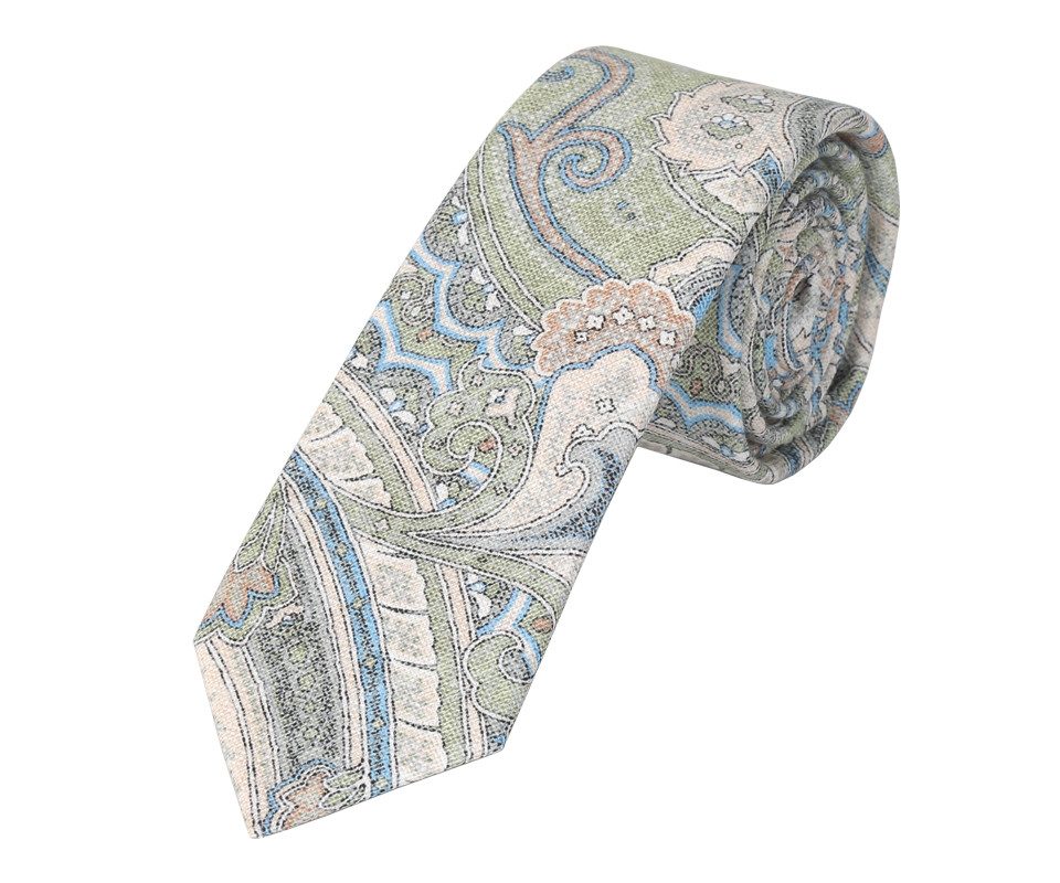 Prince Bowtie Krawatte KRAWATTE PAISLEY 6CM