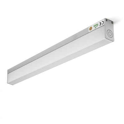 SO-TECH® LED Unterbauleuchte Slim touch LED Unterbauleuchte Küchenleuchte, Oberschrankleuchte mit Berührungssensor 8,5 Watt / 310 mm