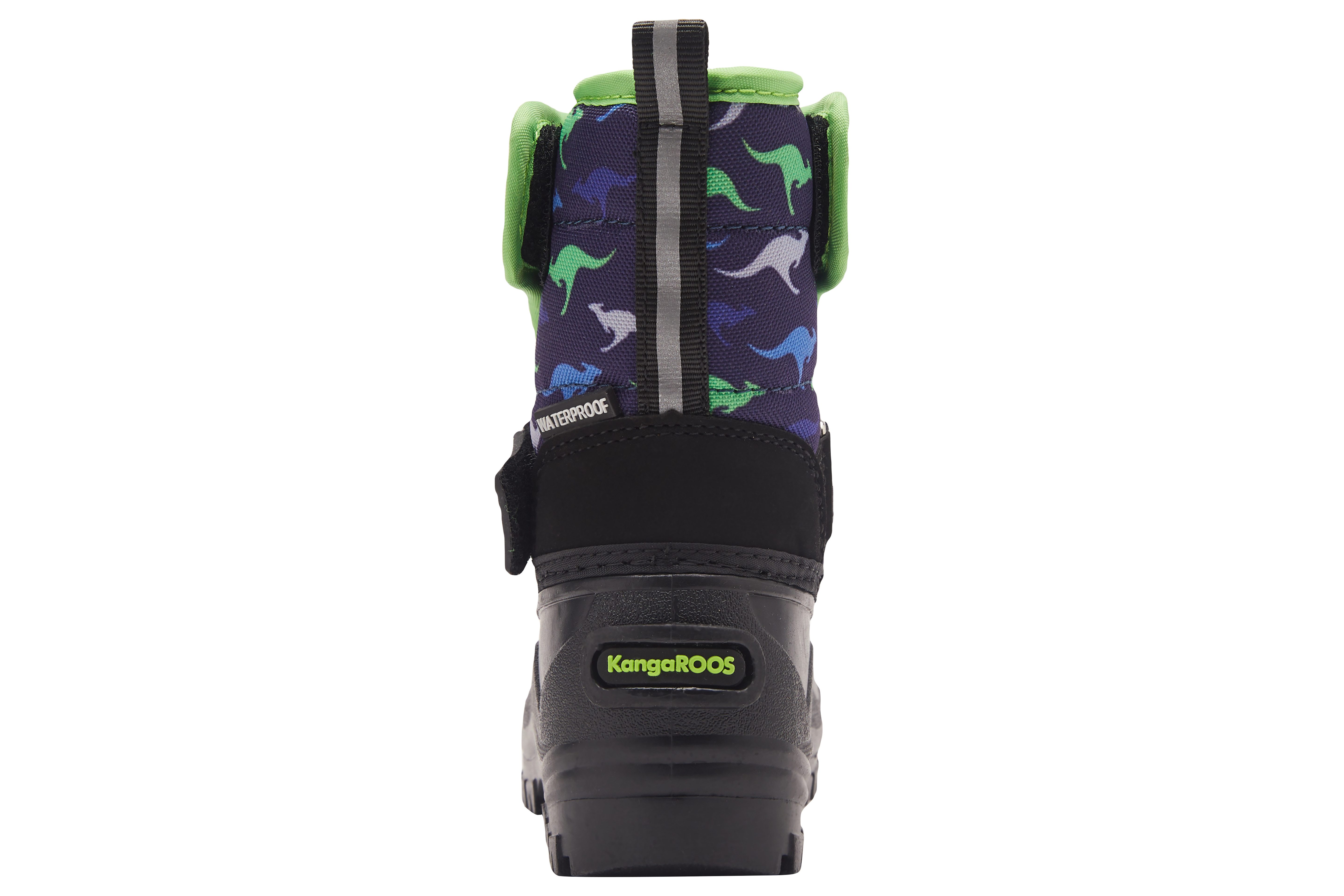 KangaROOS K-Shell II Winterstiefel Snowboots, Winterboots, Winterschuhe, mit Klettverschluss
