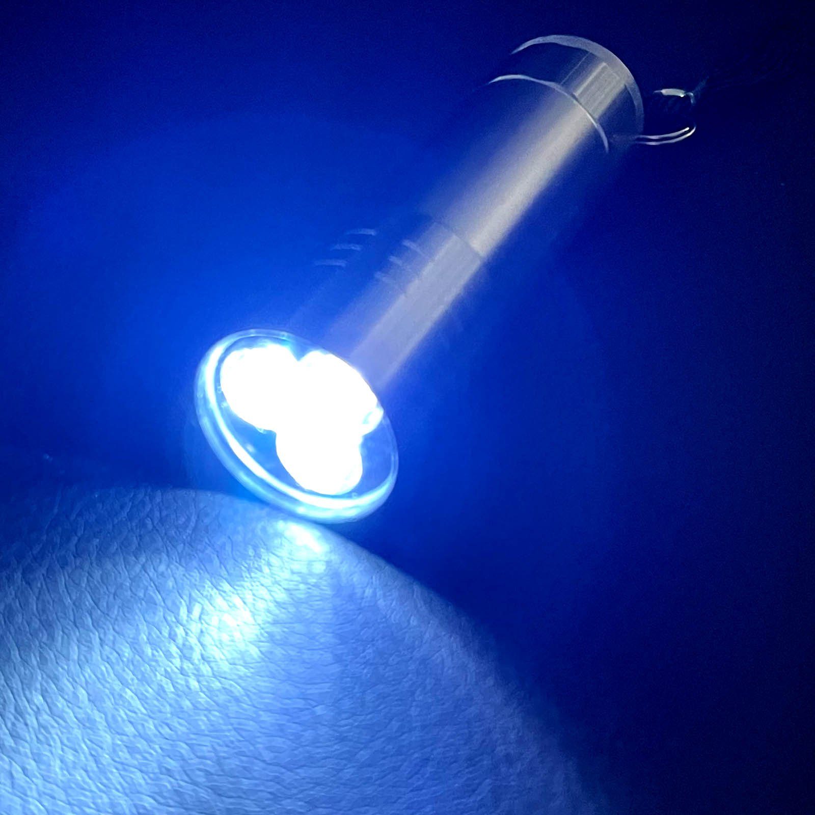 HAC24 LED Taschenlampe Taschenlampe Mit 3 Power Leds Extreme Helligkeit (1-St), inkl. Batterien