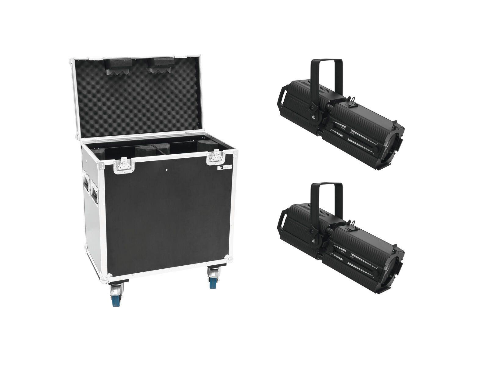 Discolicht EUROLITE Set 2x LED PFE-100 RGBW + Case