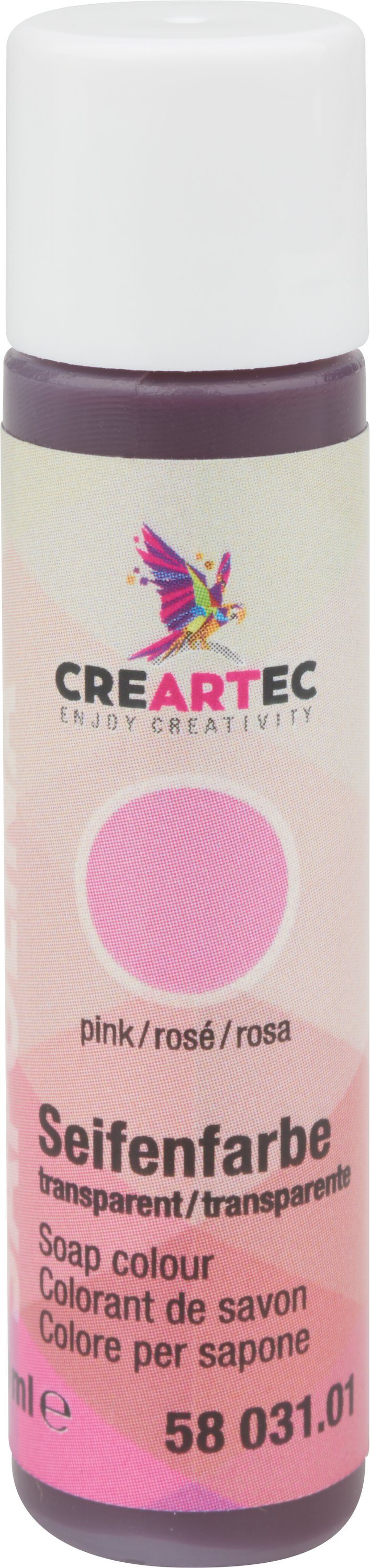 CREARTEC Badefarben, 10 ml Pink | Badezusätze