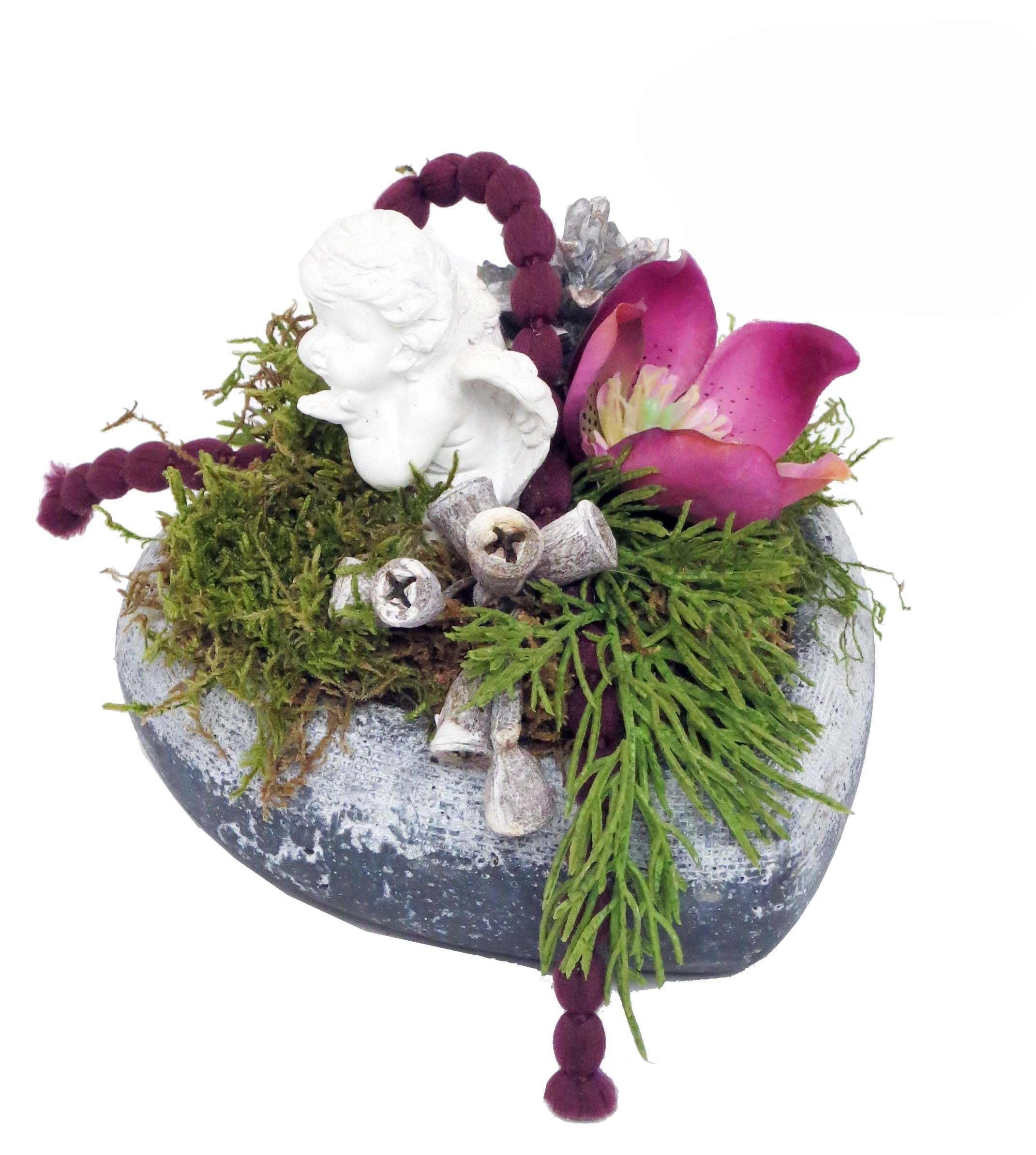 CreaFlor Home Dekokranz Herz, Handarbeit, Natur, günstig online kaufen