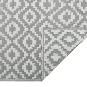 Outdoorteppich Outdoor-Teppich Grau 80x150 cm PP, vidaXL