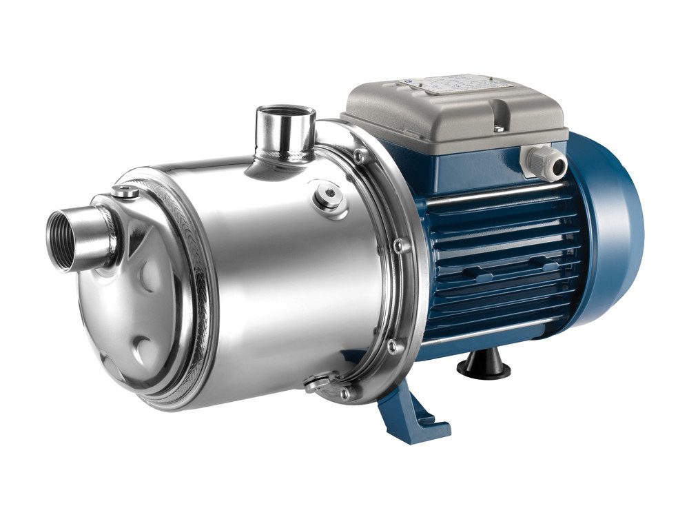 Foras Pump Gartenpumpe Wasserpumpe P5A-150/5, 230V, Edelstahl 1.1 kW, 140 L/min 57m