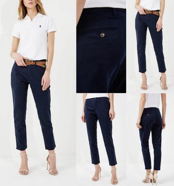 Ralph Lauren Chinohose Polo Ralph Lauren Pants Cropped Chino Stretch Lounge Hose Travelwear T