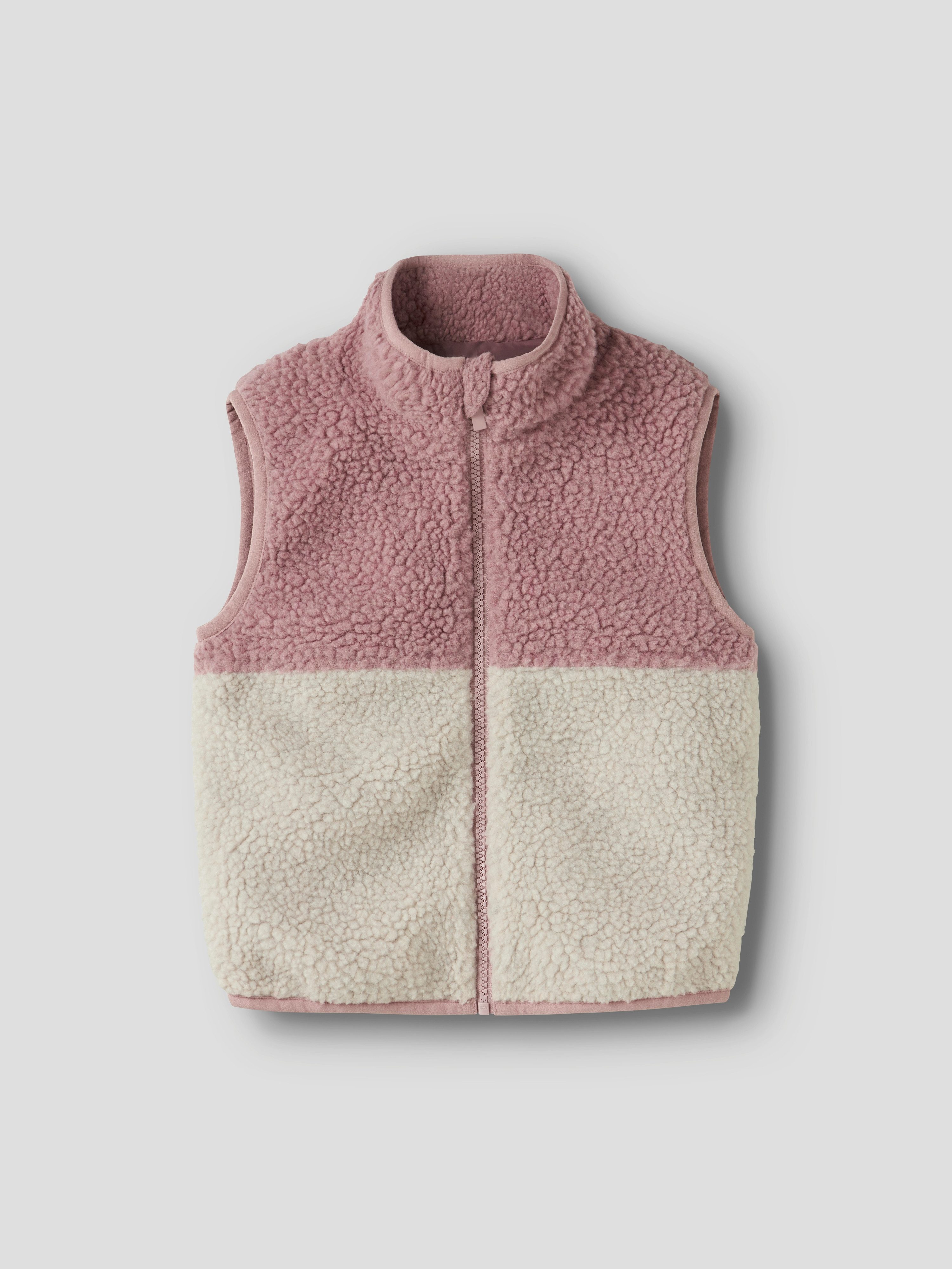 Name It Plüschweste NMFMALL TEDDY VEST2 Kunstfaser