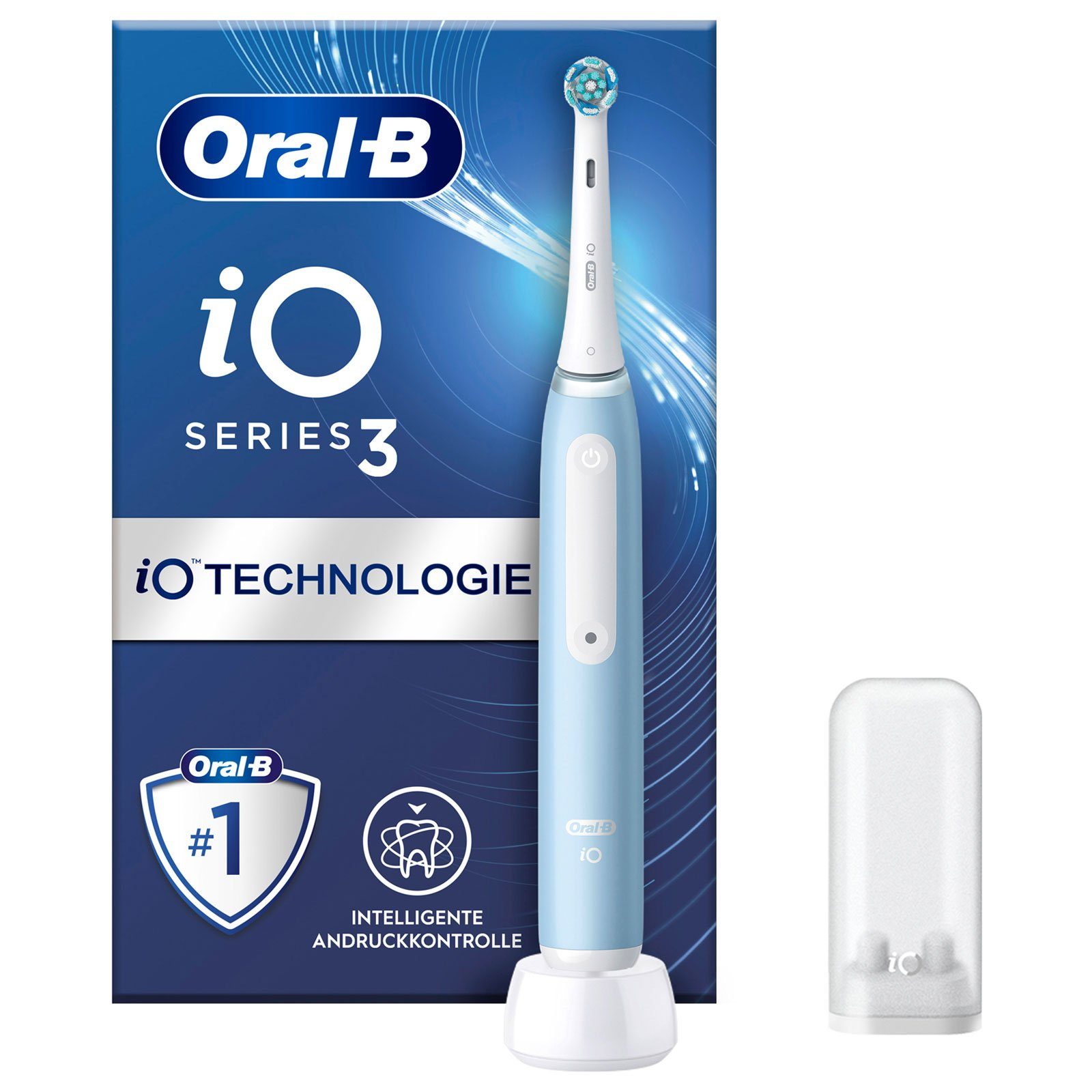Oral-B Elektrische Zahnbürste iO Series 3N Ice Blue Zahnbürste
