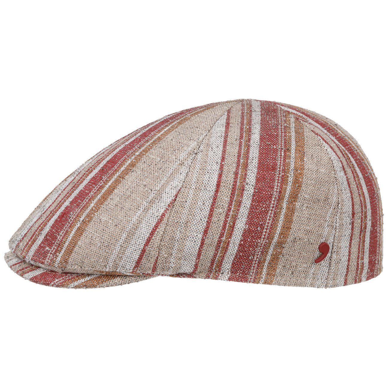 Alfonso D´Este Flat Cap (1-St) Schirmmütze mit Schirm, Made in Italy