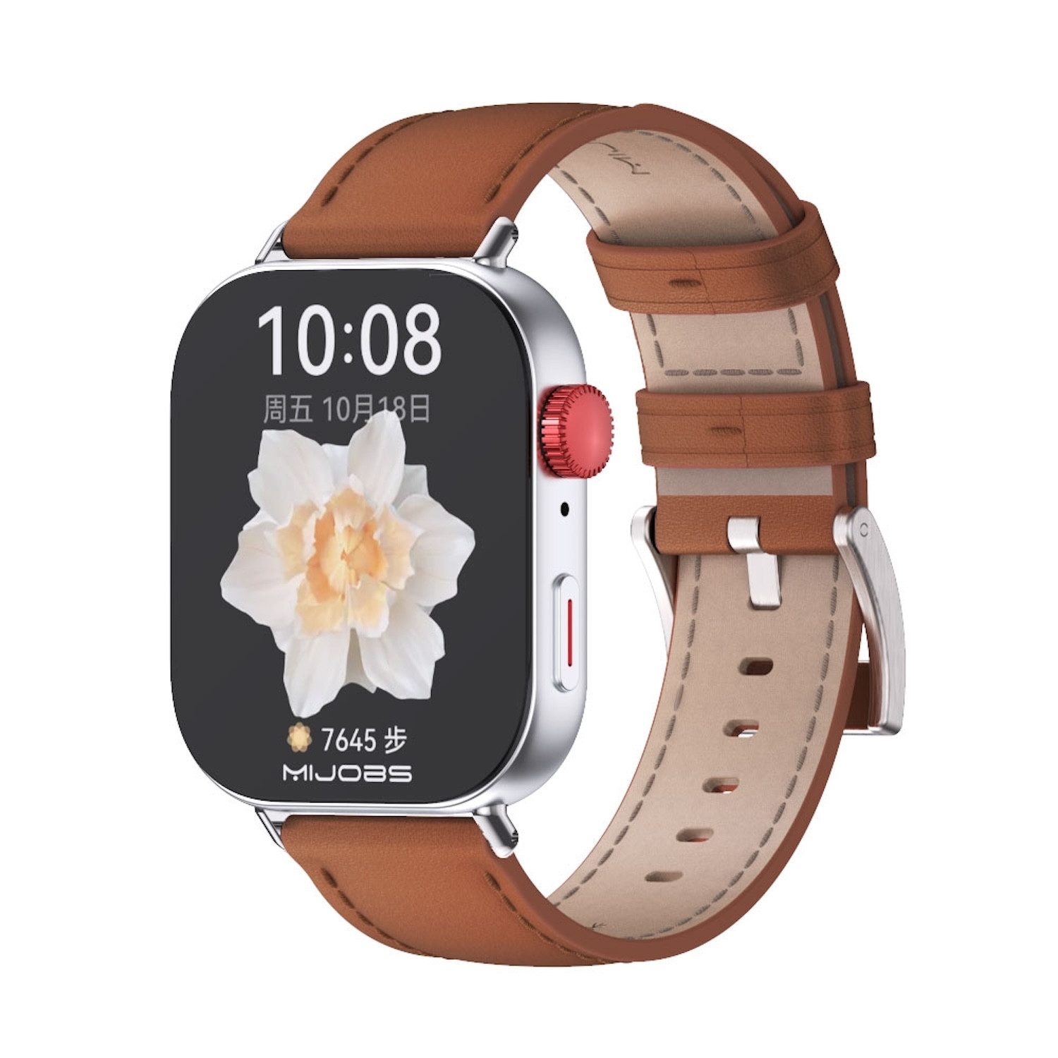 Wigento Smartwatch-Armband Für Huawei Watch Fit 4 / 4 Pro / 3 Leder Smart W günstig online kaufen