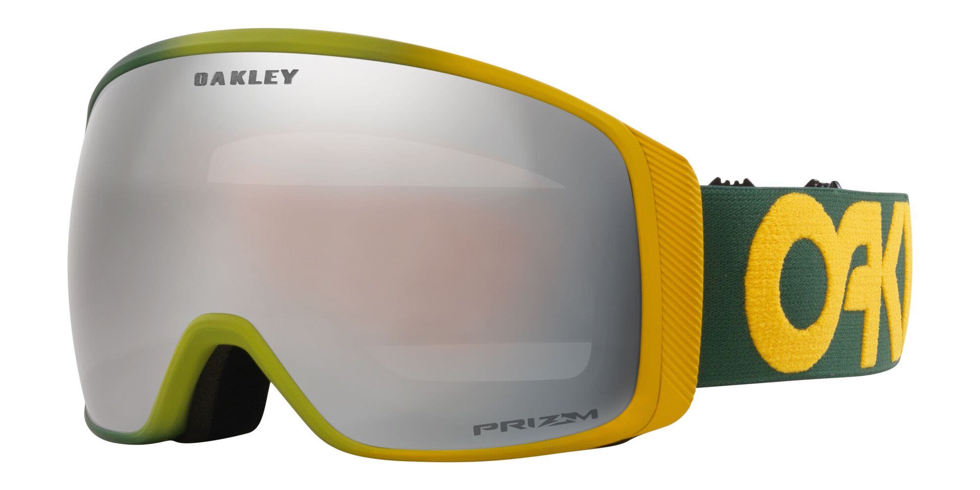 Oakley Skibrille Oakley Flight Tracker Xl I Accessoires B1B Hunter Green Gold - Prizm Black Iridium