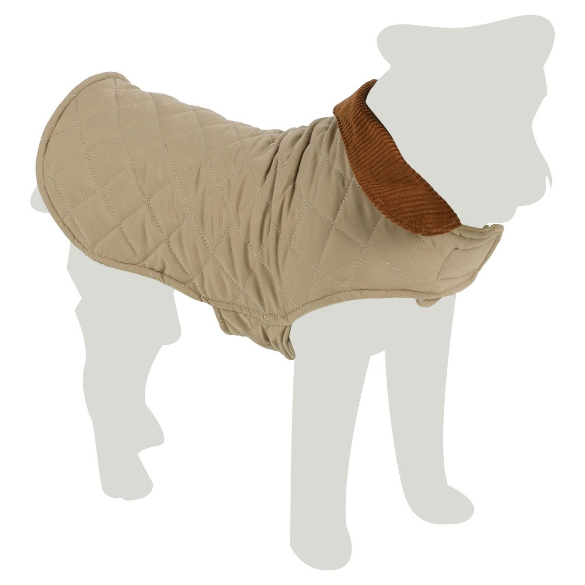 Flamingo Hundemantel Hundemantel Modest beige