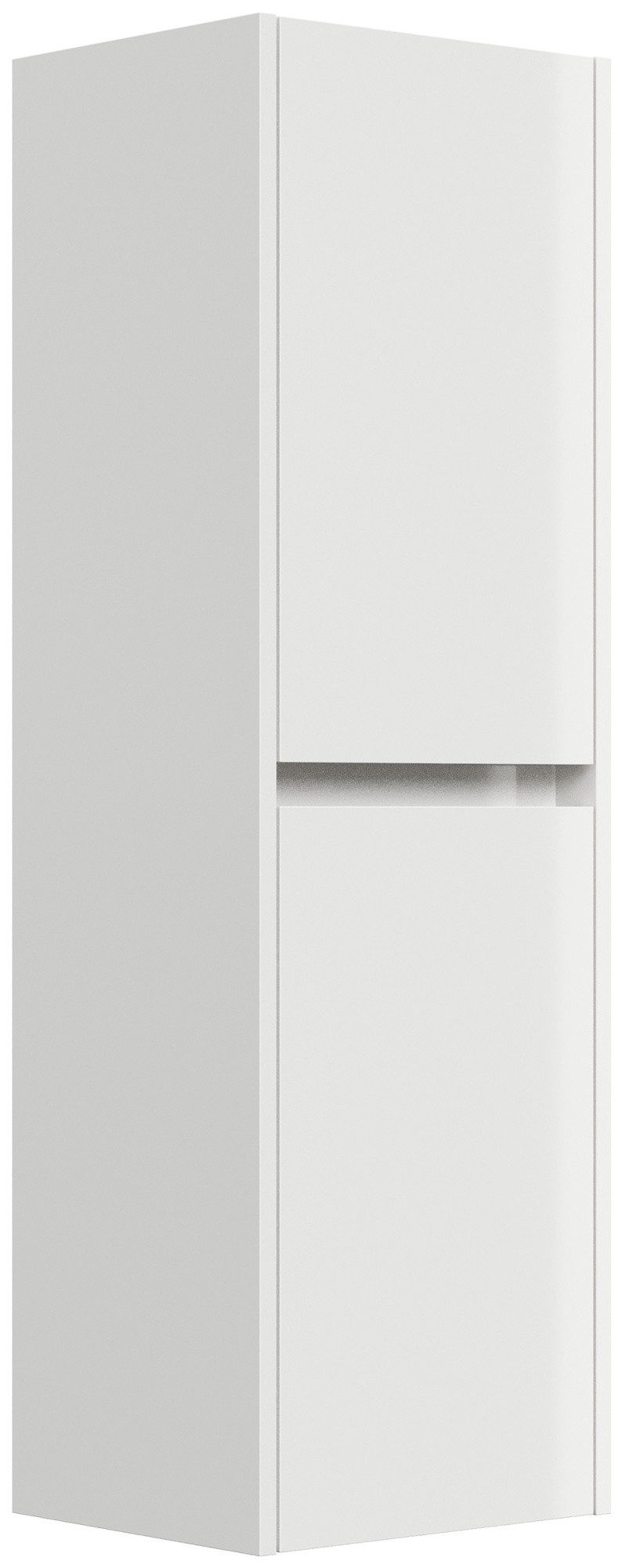 Magnolia Home Hängeschrank Badezimmer Hochschrank 112cm Softclose Taifun Wandmontage weiß Hgl