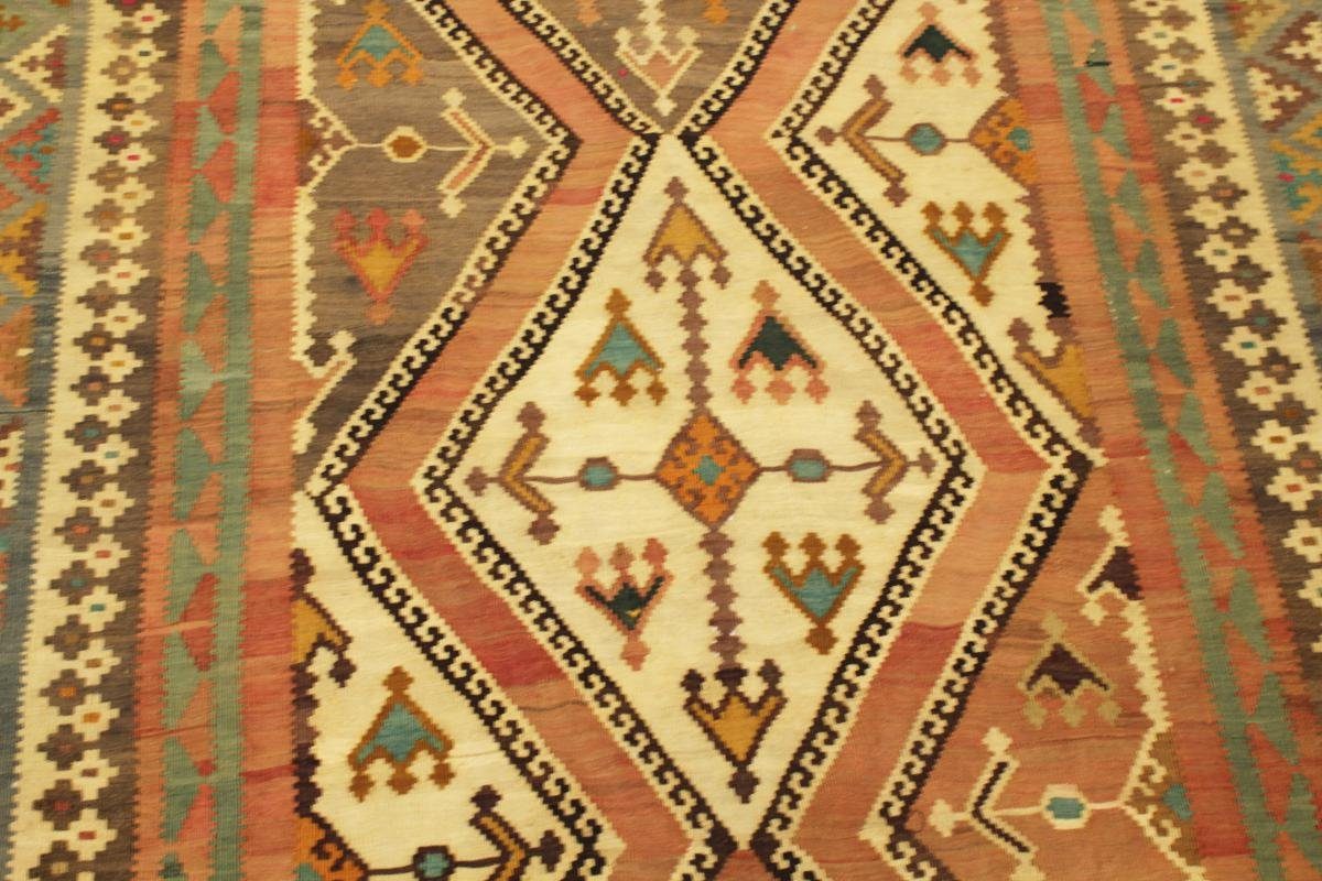 Orientteppich Orientteppich, Old Nain Handgewebter Style Kelim Trading, Fars 169x314 rechteckig, 4 mm Höhe: