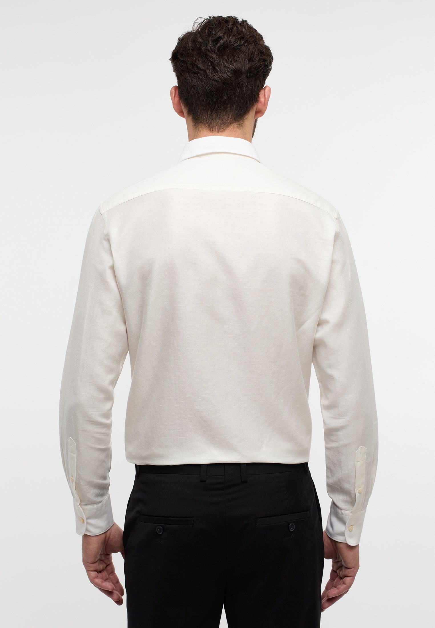 Eterna Langarmhemd MODERN FIT EASY IRON (bügelleicht)